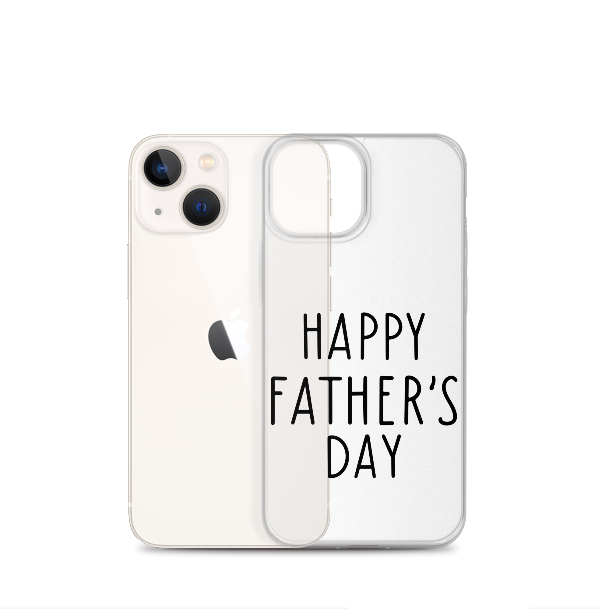 Happy Father's Day Clear Case for iPhone®