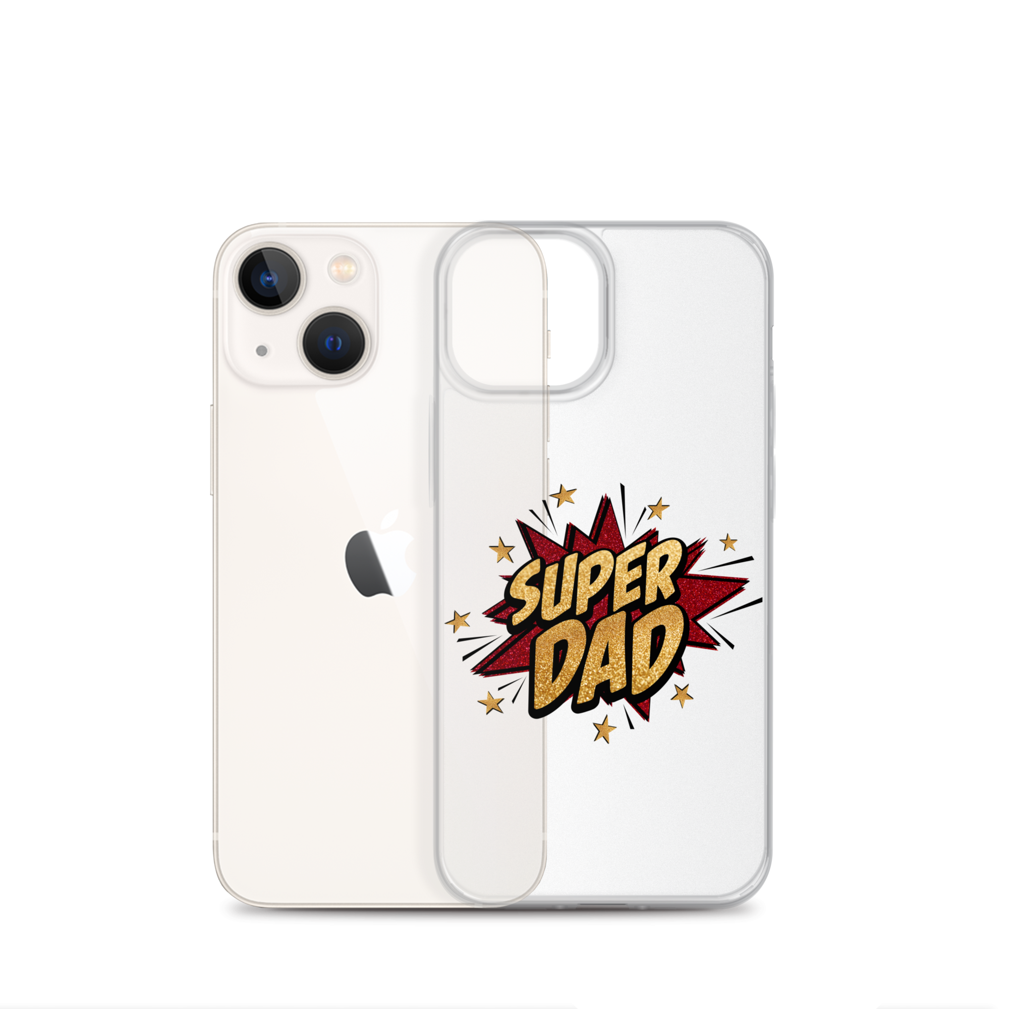 Super Dad Clear Case for iPhone®