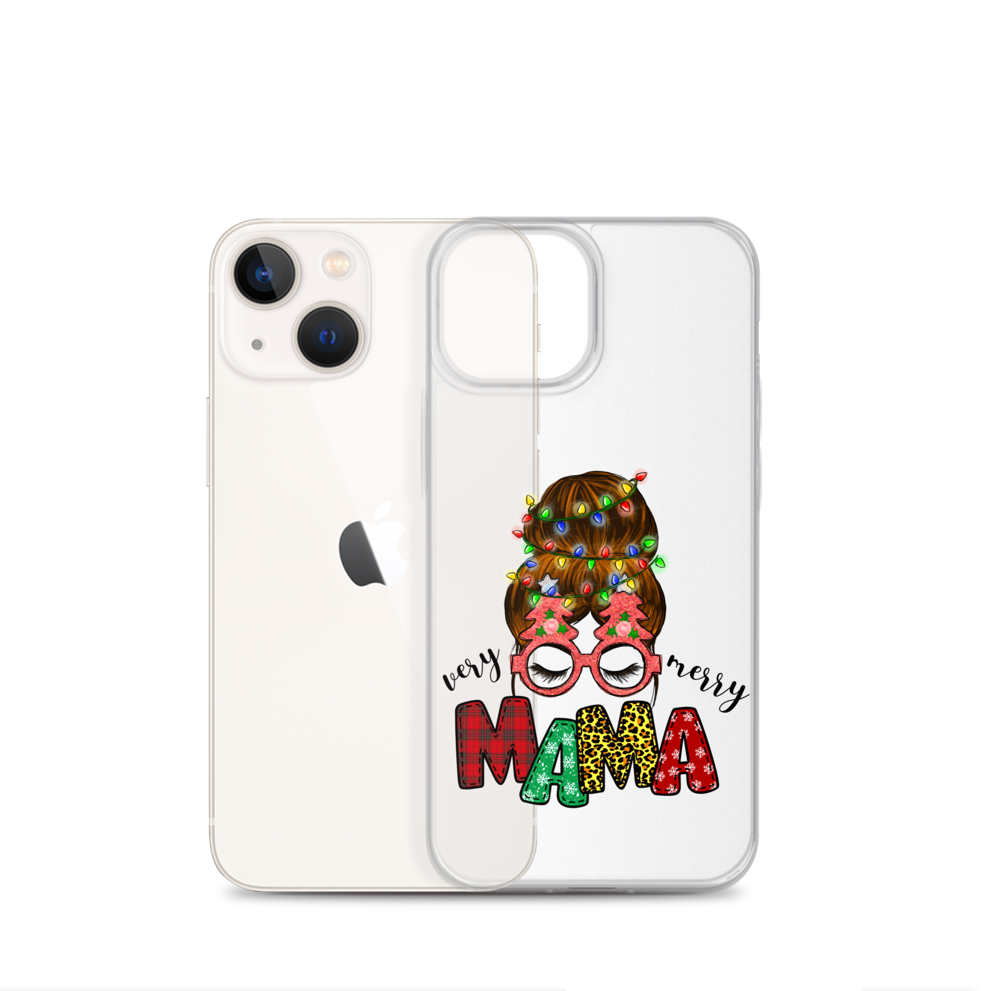 My Merry Mama Clear Case for iPhone®