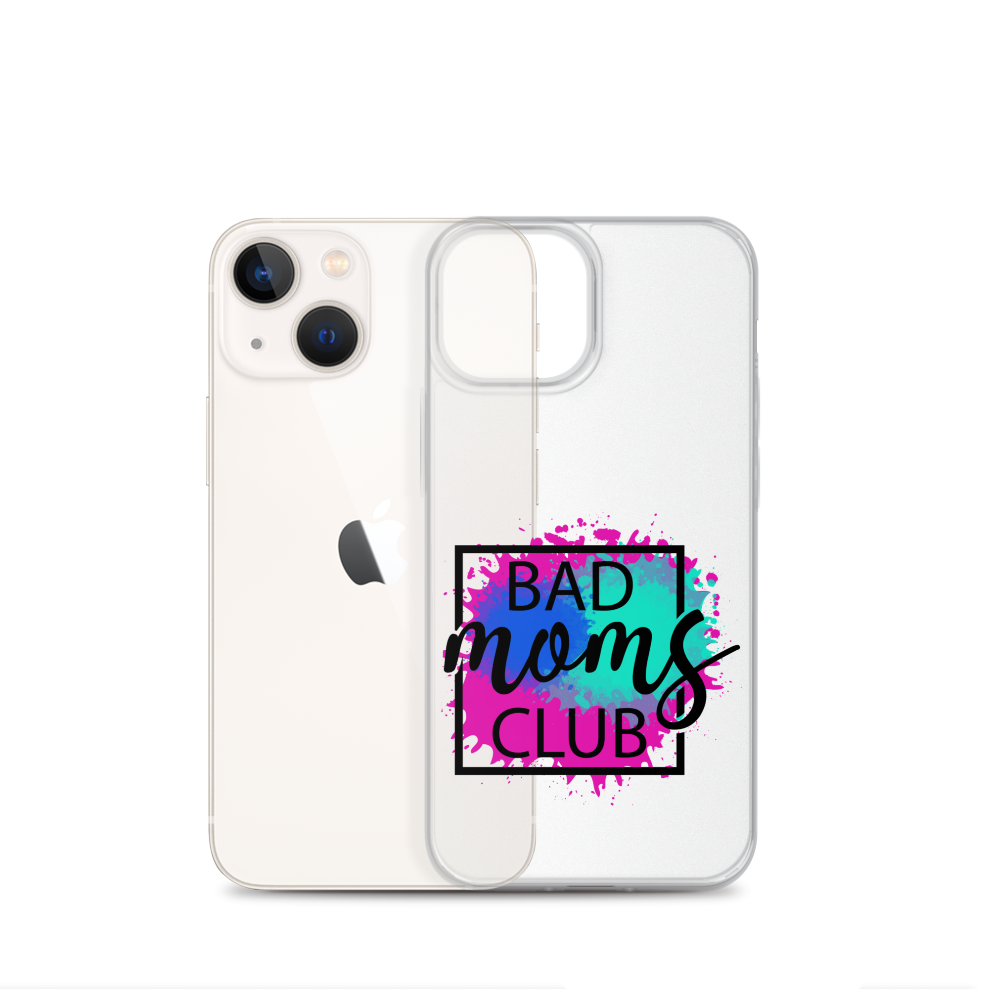 Bad Moms Club Clear Case for iPhone®