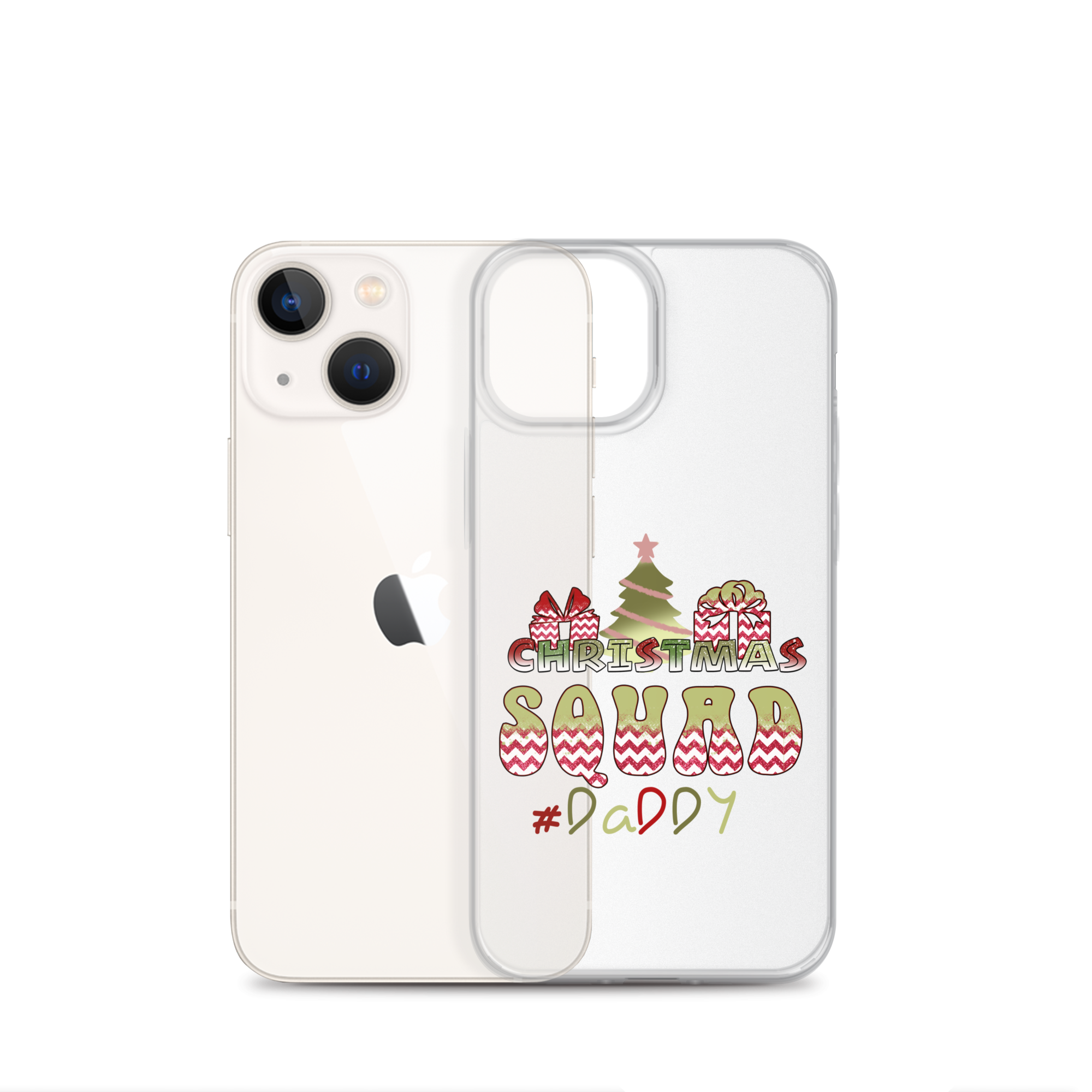 Christmas Squad Daddy Clear Case for iPhone®