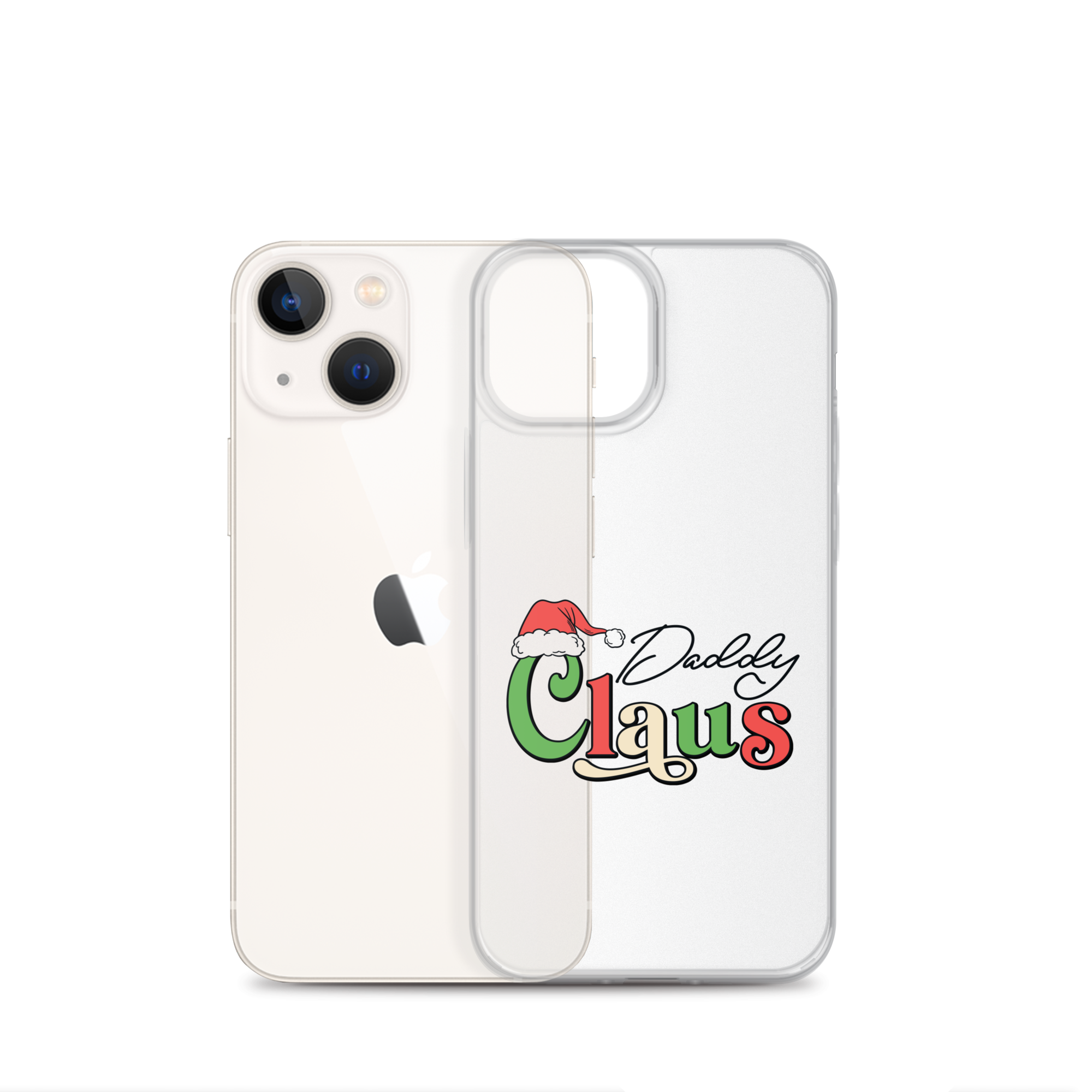 Daddy Claus Clear Case for iPhone®