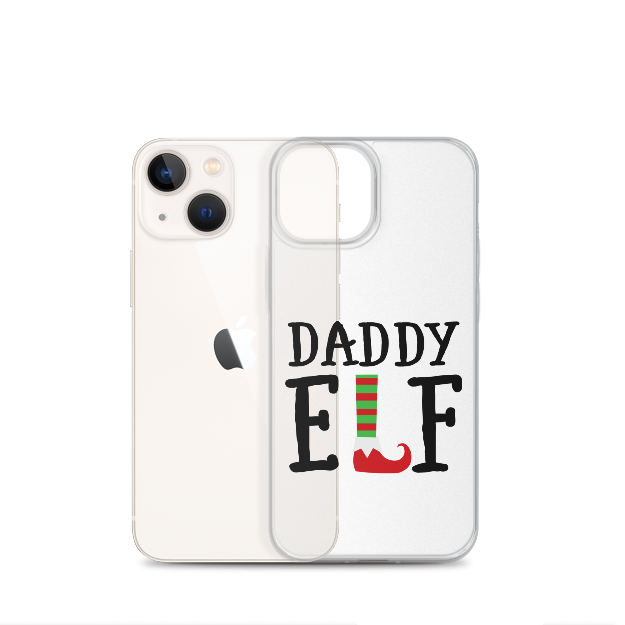 Daddy Elf Clear Case for iPhone®