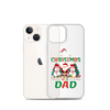 1st Christmas As A Dad Clear Case for iPhone®