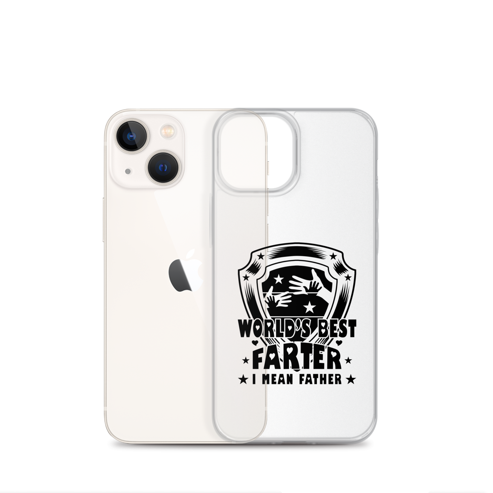 World's Best Farter I Mean Father Clear Case for iPhone®