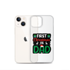 First Christmas As Dad Clear Case for iPhone®