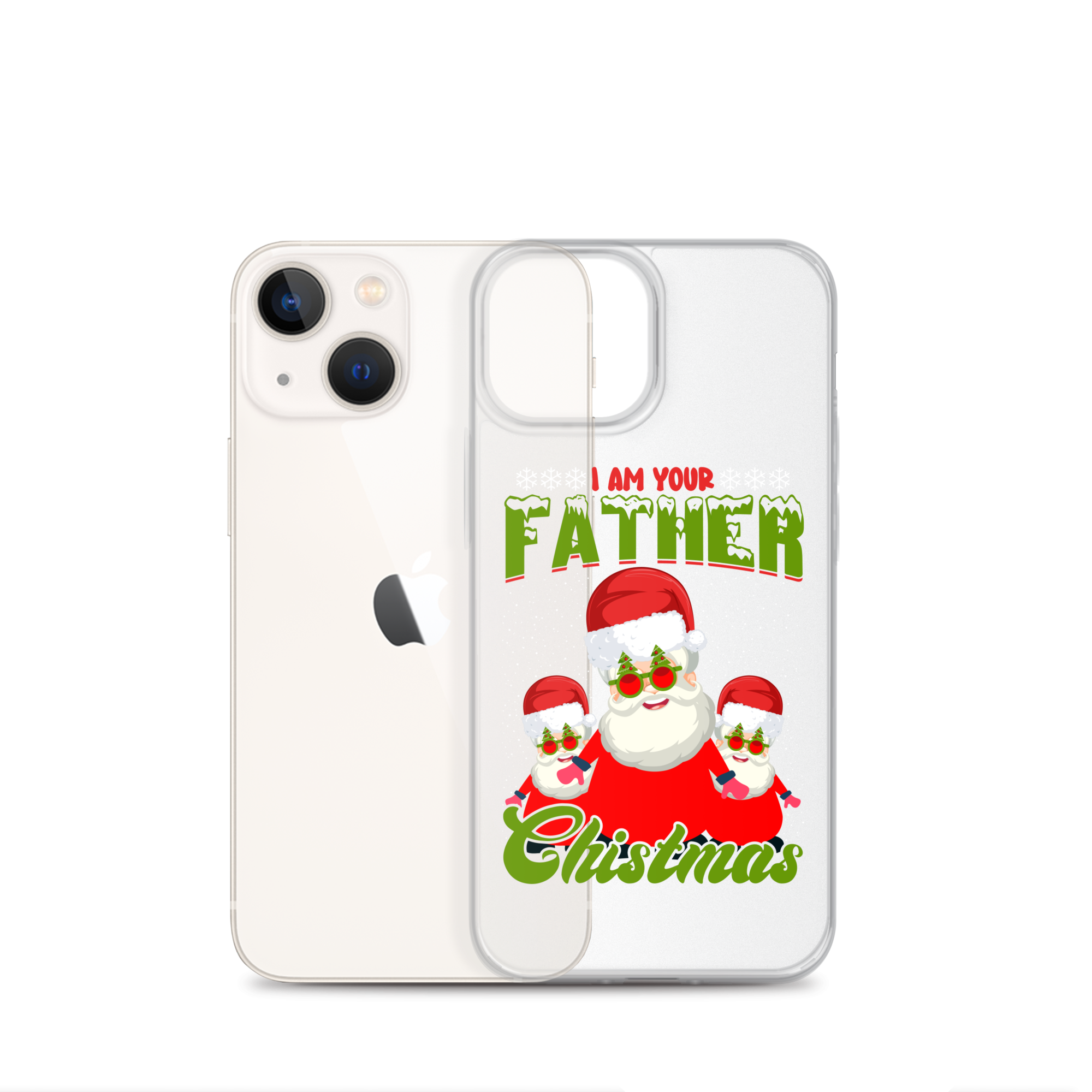 I Am Your Father Christmas Clear Case for iPhone®