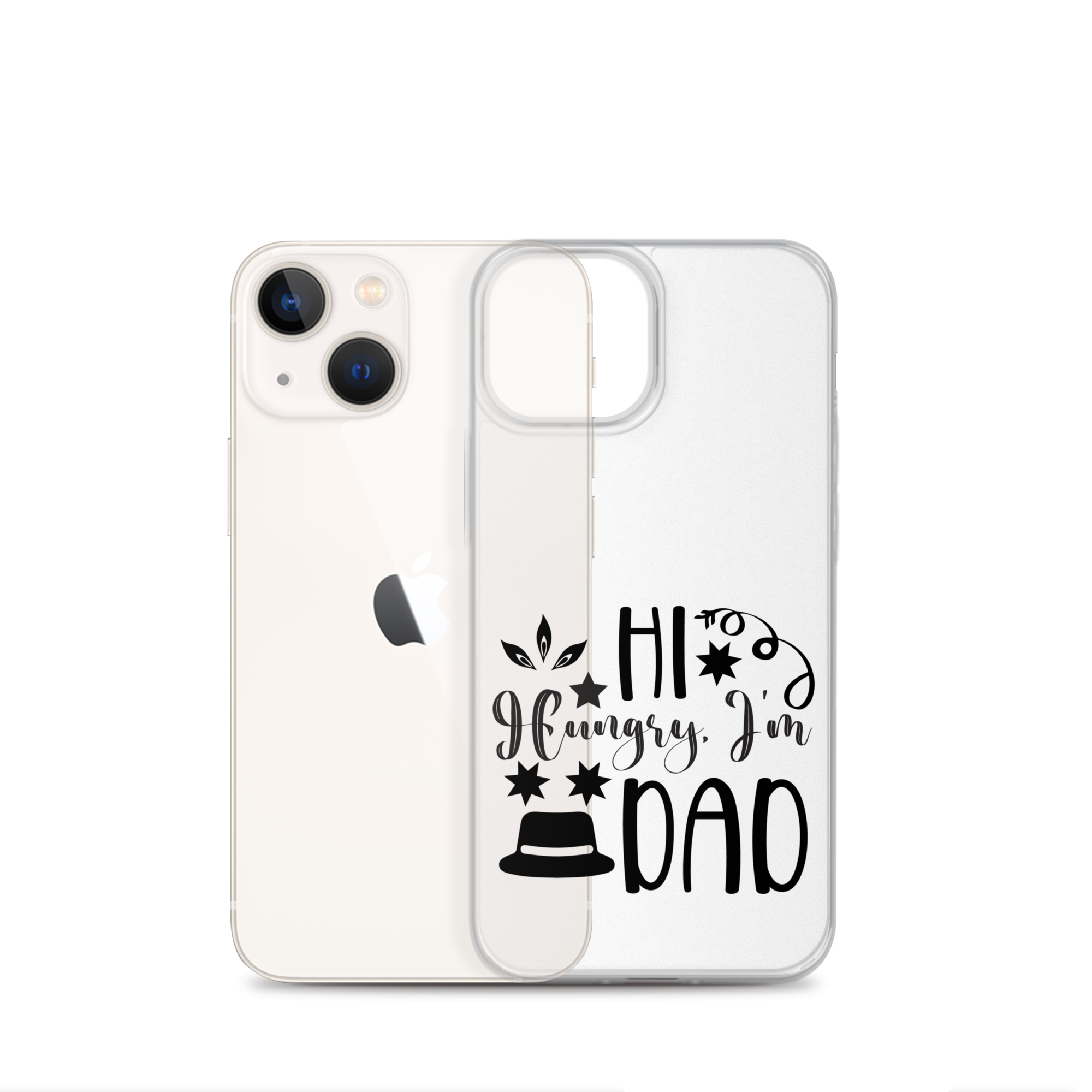 Hi, Hangry, I'm Dad. Clear Case for iPhone®