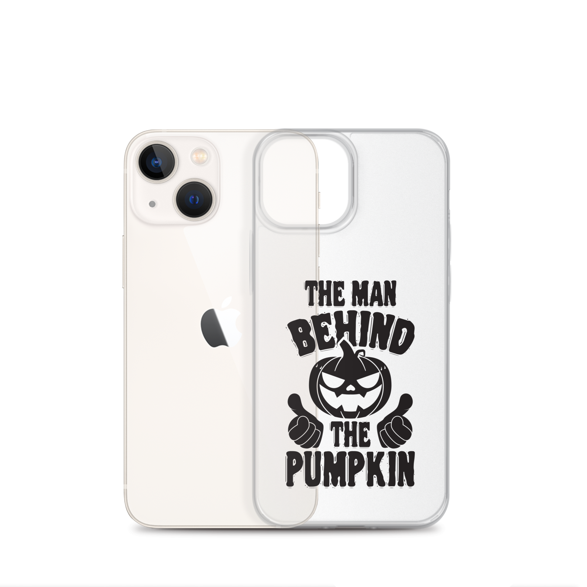 The Man Behind The Pumpkin Clear Case for iPhone®