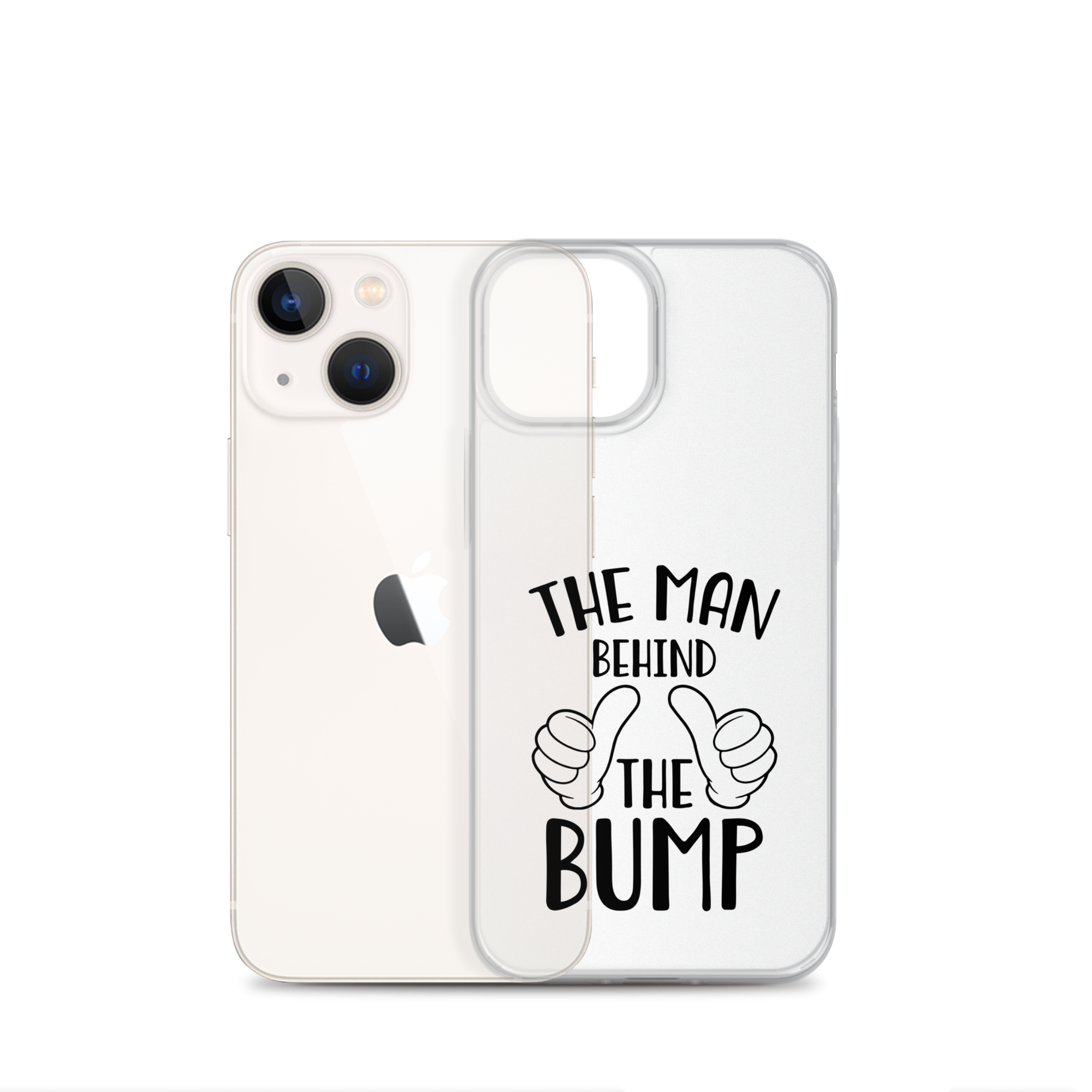 The Man Behind The Bump Clear Case for iPhone®