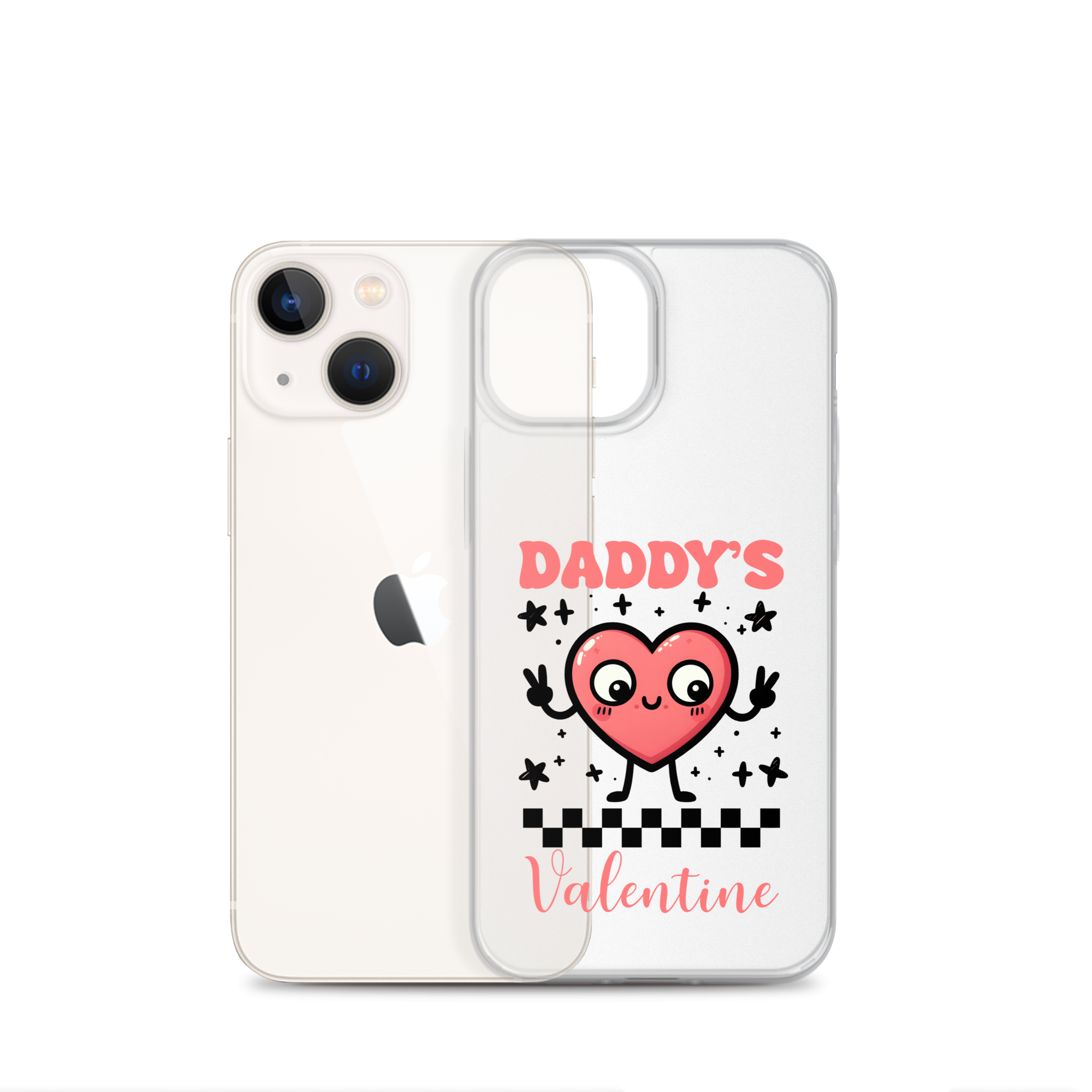 Daddy's Valentine Clear Case for iPhone®