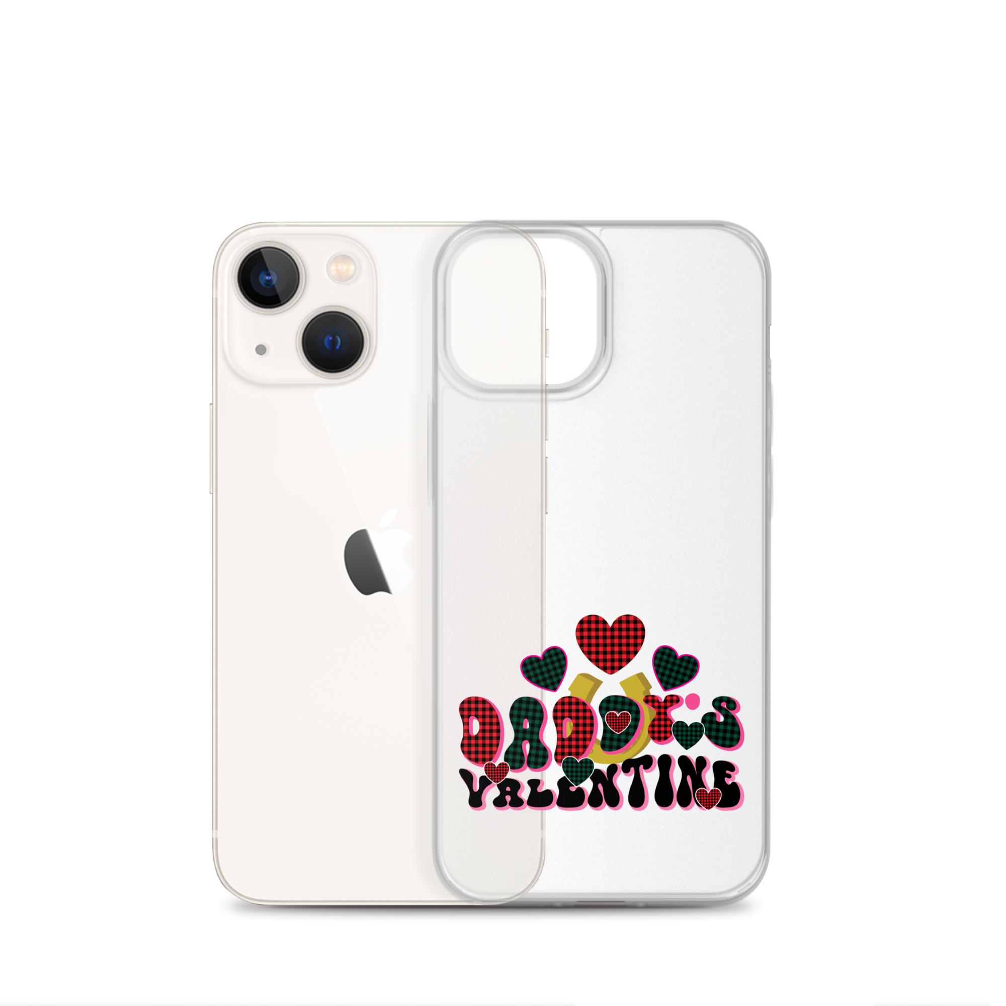 Daddy's Valentine Clear Case for iPhone®