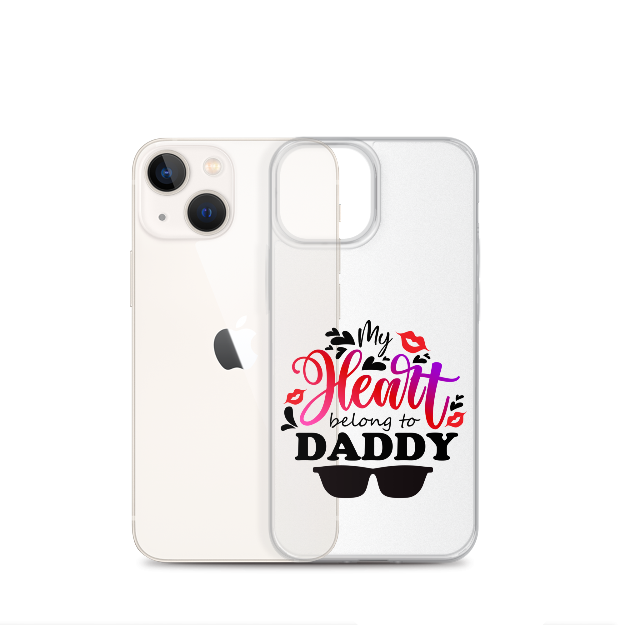 I'm Daddy's Valentine Clear Case for iPhone®