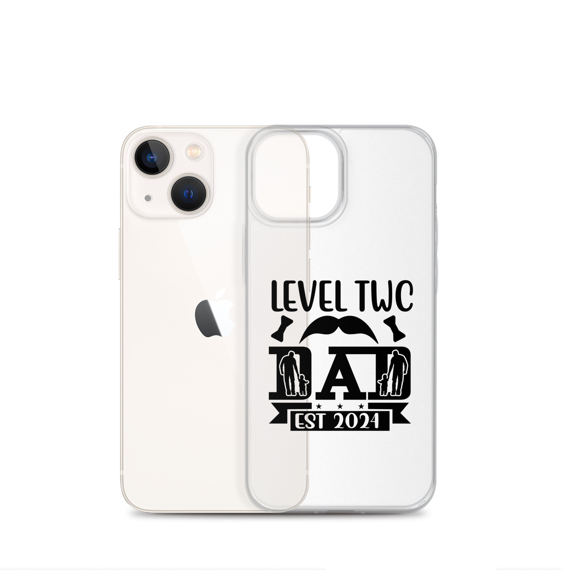 Level Two Dad Est. 2024 Clear Case for iPhone®