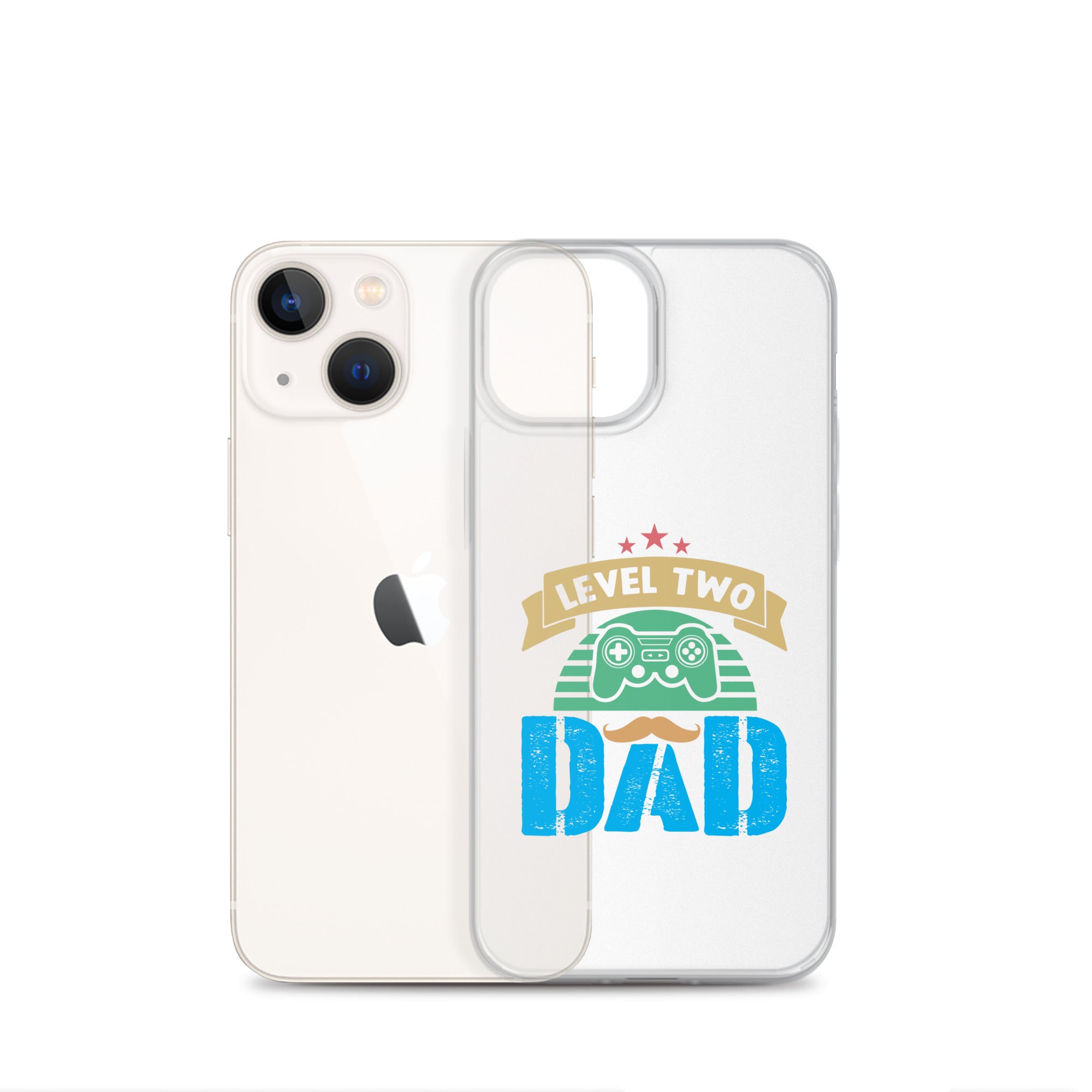 Level Two Dad Clear Case for iPhone®