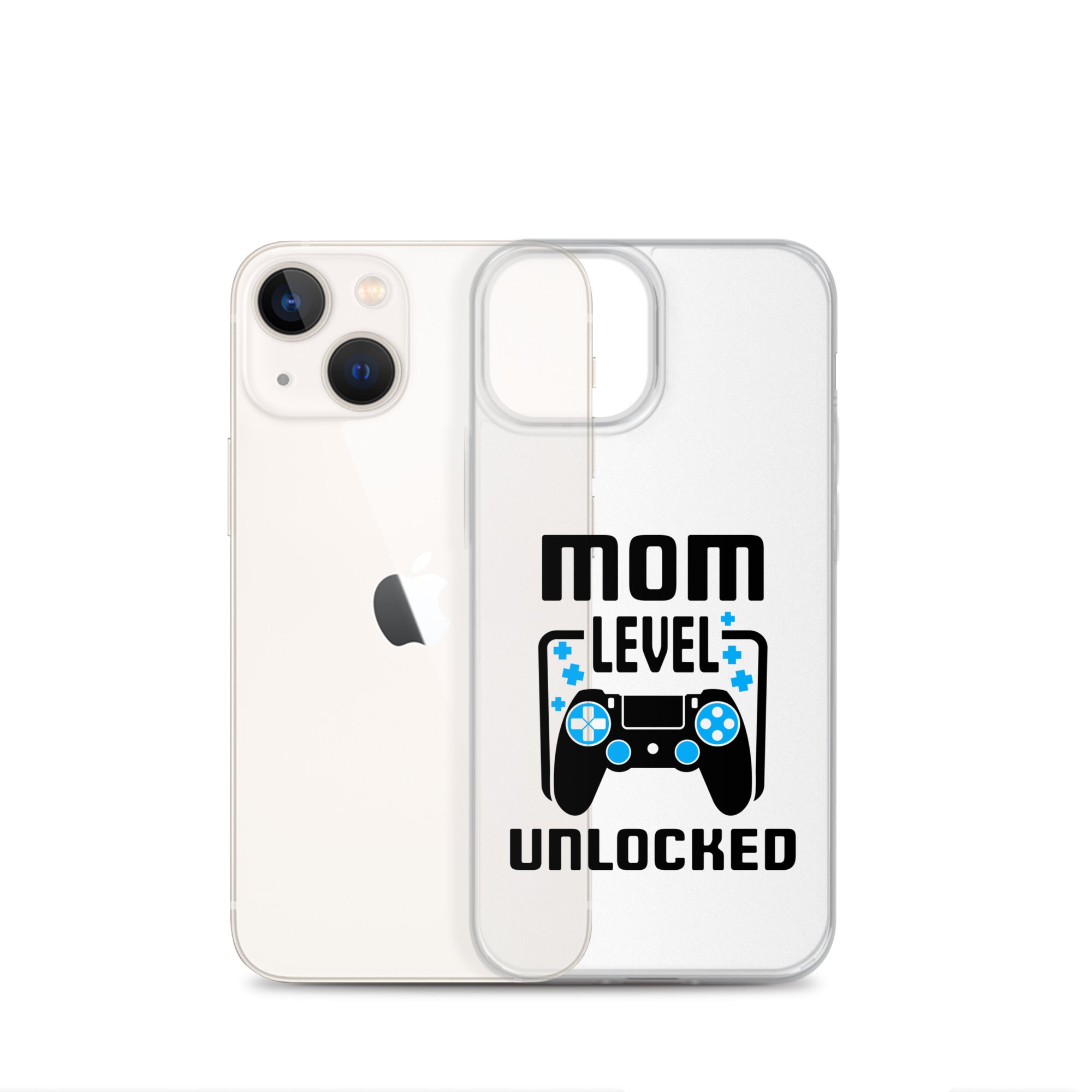 Mom Level Unlocked Clear Case for iPhone®