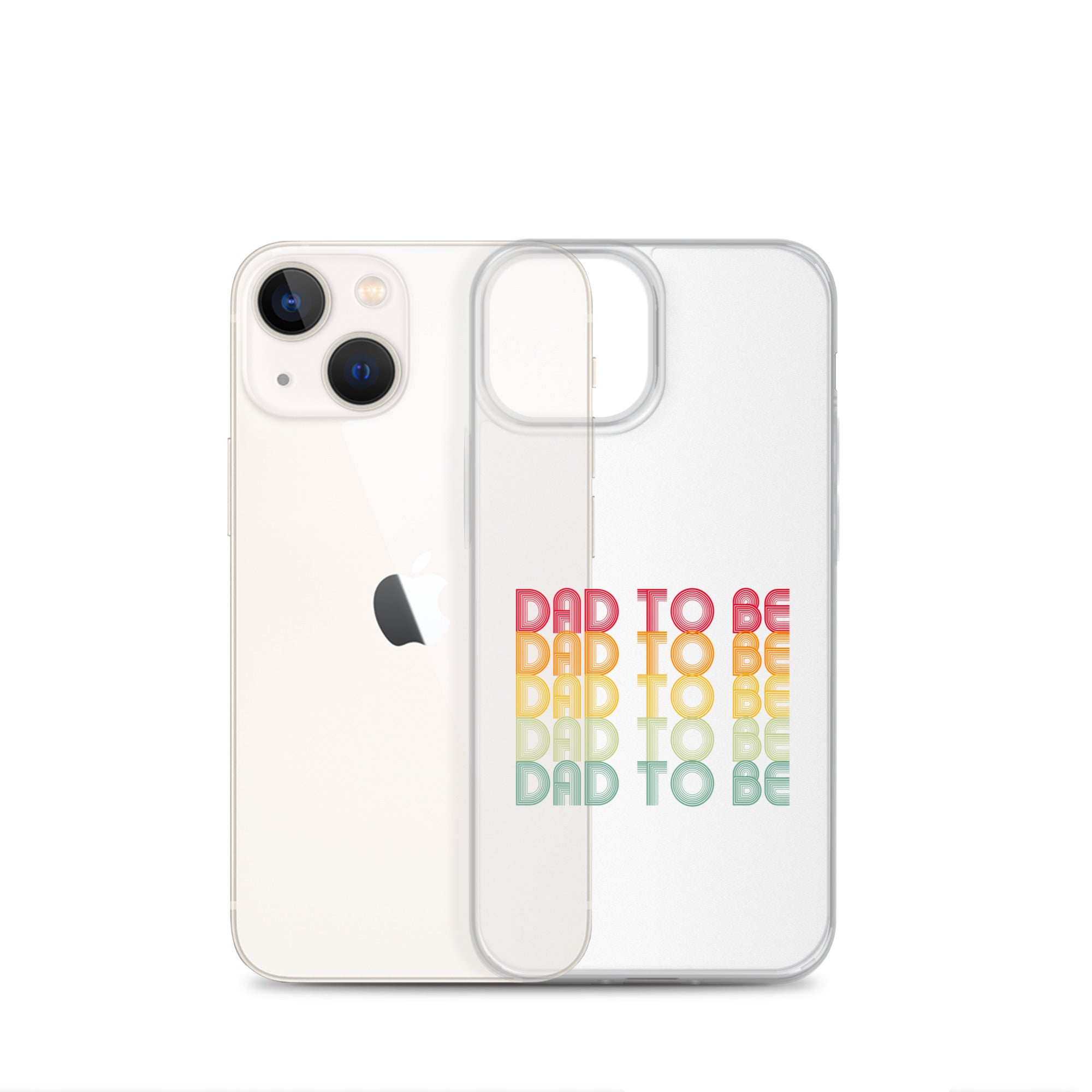 Dad To Be Clear Case for iPhone®