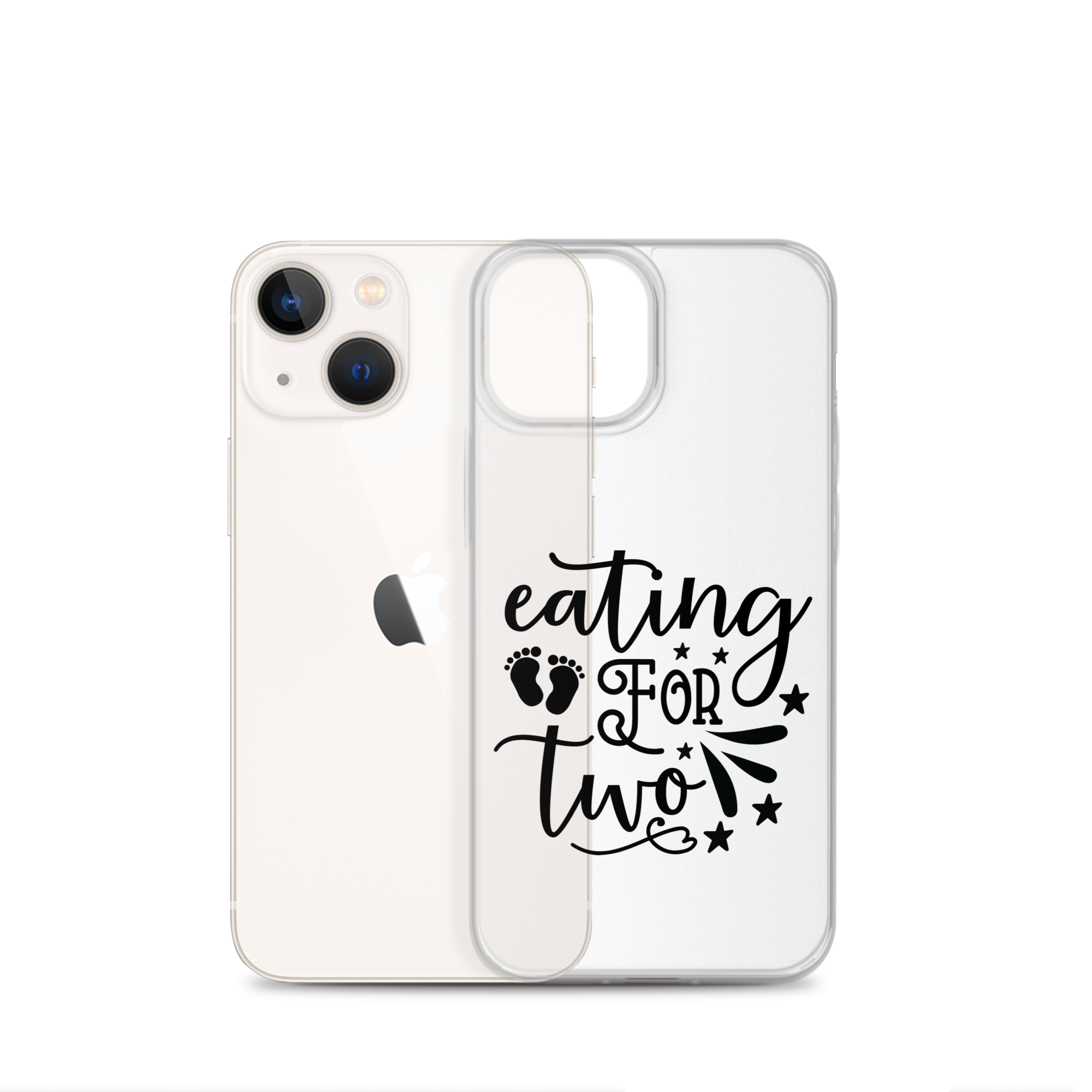 I'm Eating for Two Clear Case for iPhone®