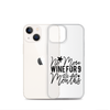 No More Wine For 9 Months Clear Case for iPhone®