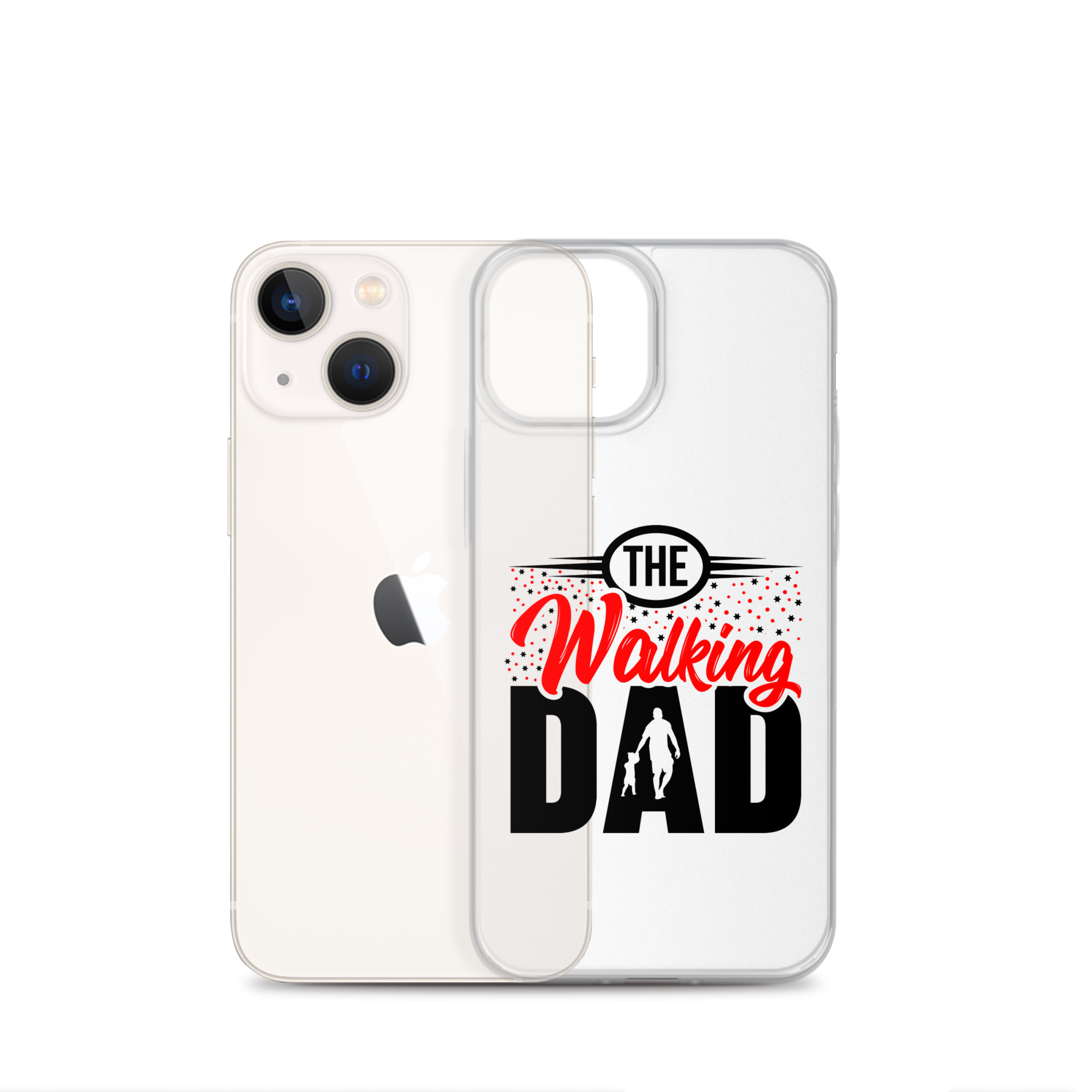 The Walking Dad Clear Case for iPhone®