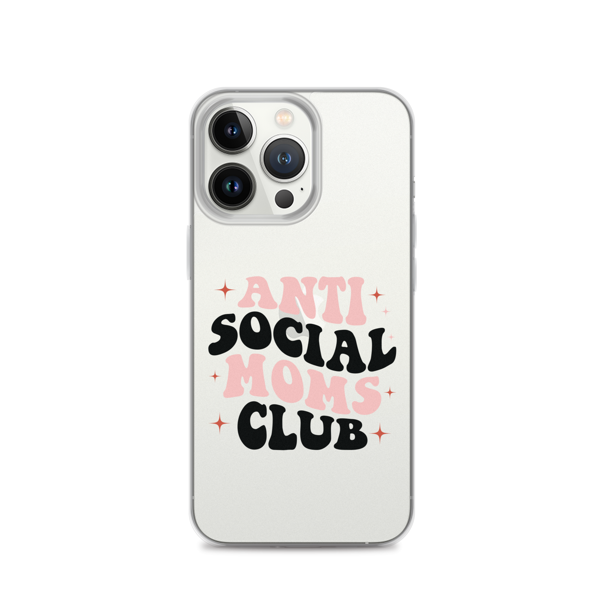 Anti Social Moms Club Clear Case for iPhone®