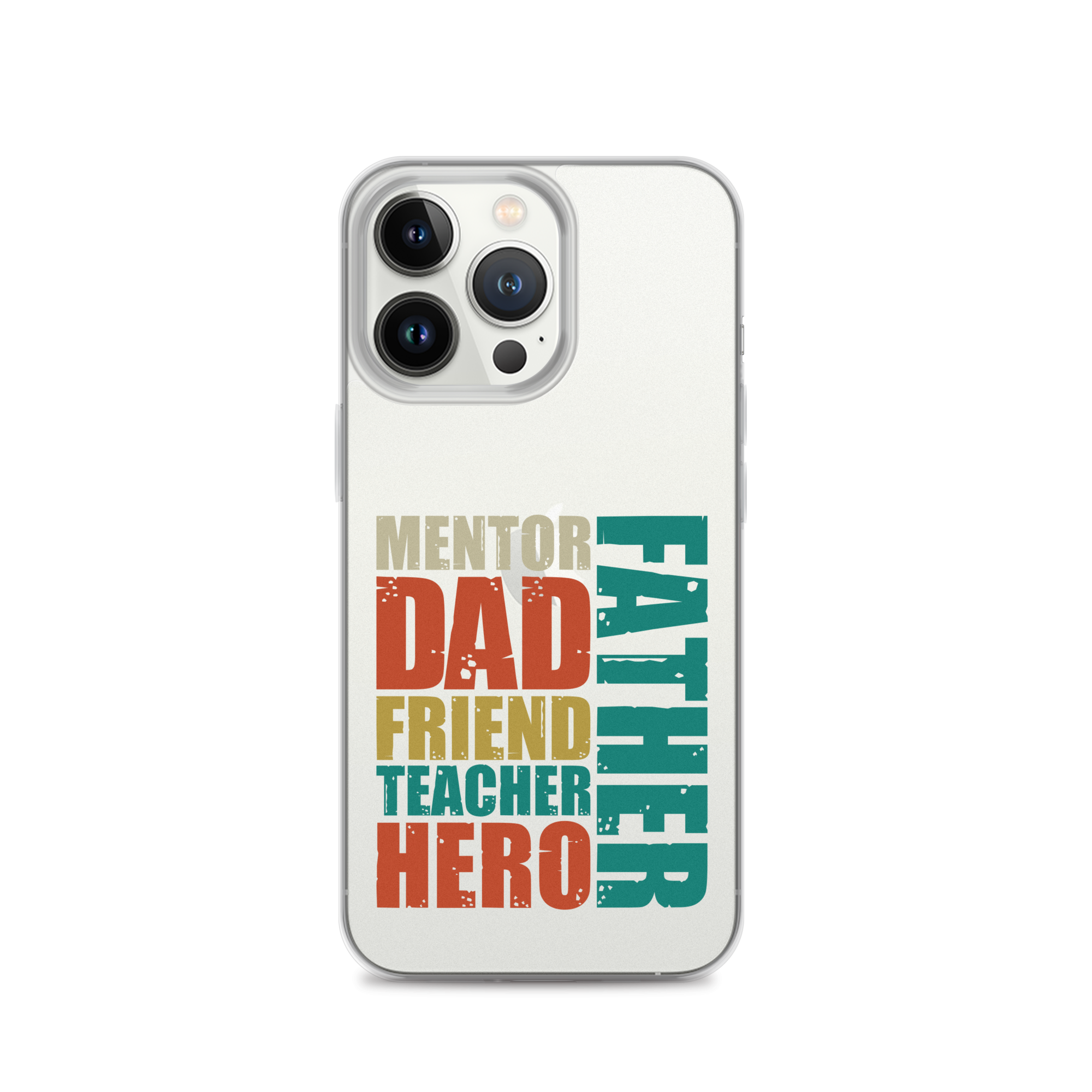 Mentor Dad Friend Teacher Father Clear Case for iPhone®