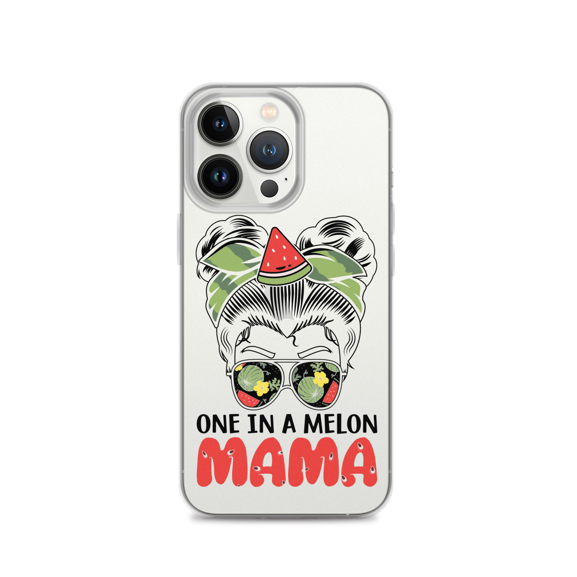 One In A Melon Mama Clear Case for iPhone®