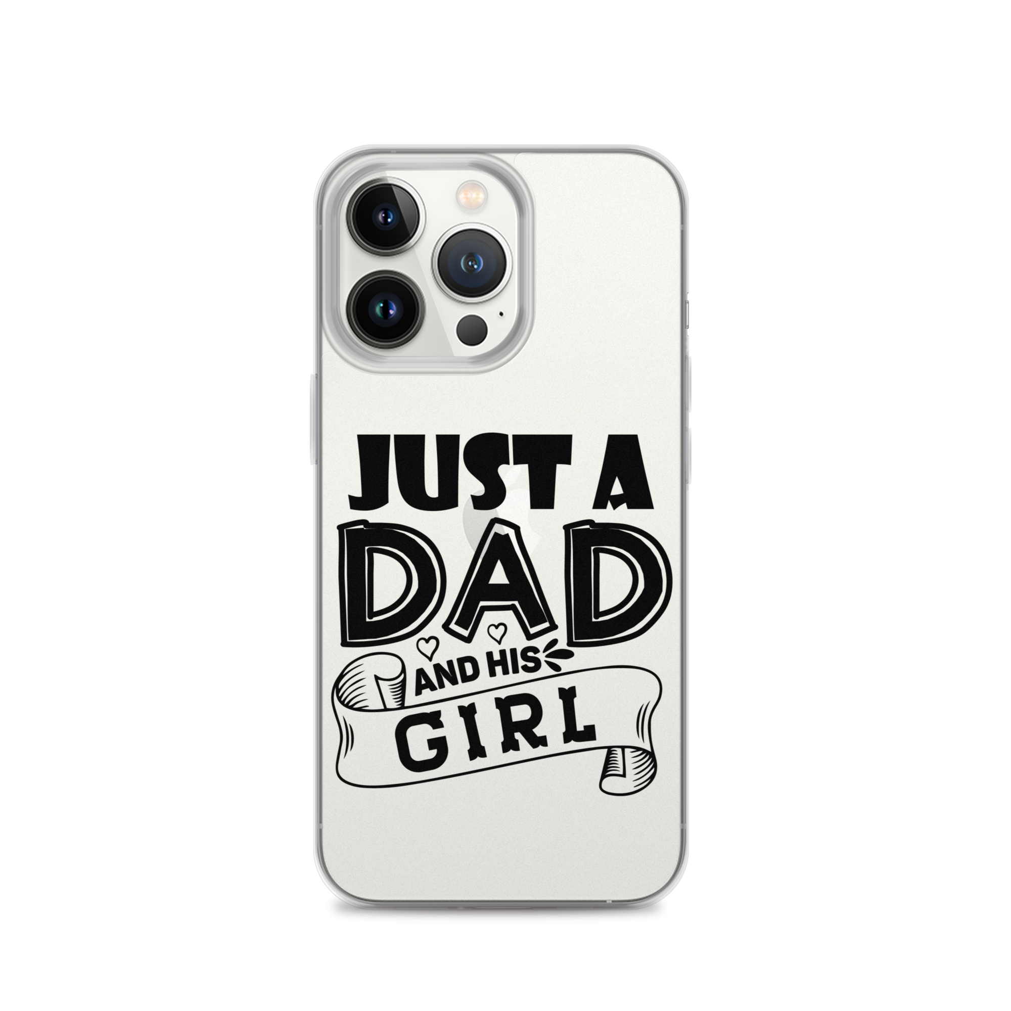 Just A Dad And His Girl Clear Case for iPhone®