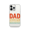 Dad Grandpa Great Grandpa I Just Keep Getting Better Clear Case for iPhone®