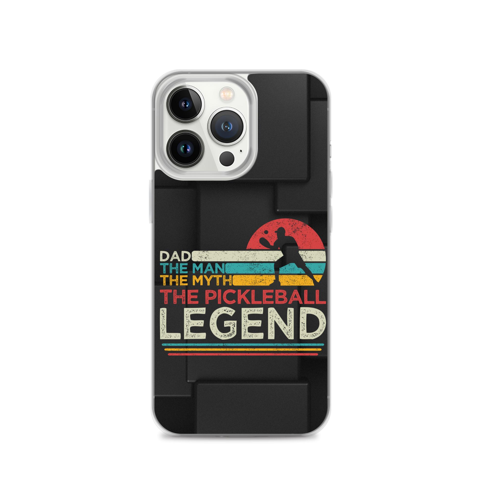 Dad The Man The Myth The Pickleball Legend Clear Case for iPhone®