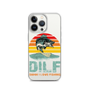 Dilf Damn I Love Fishing Clear Case for iPhone®