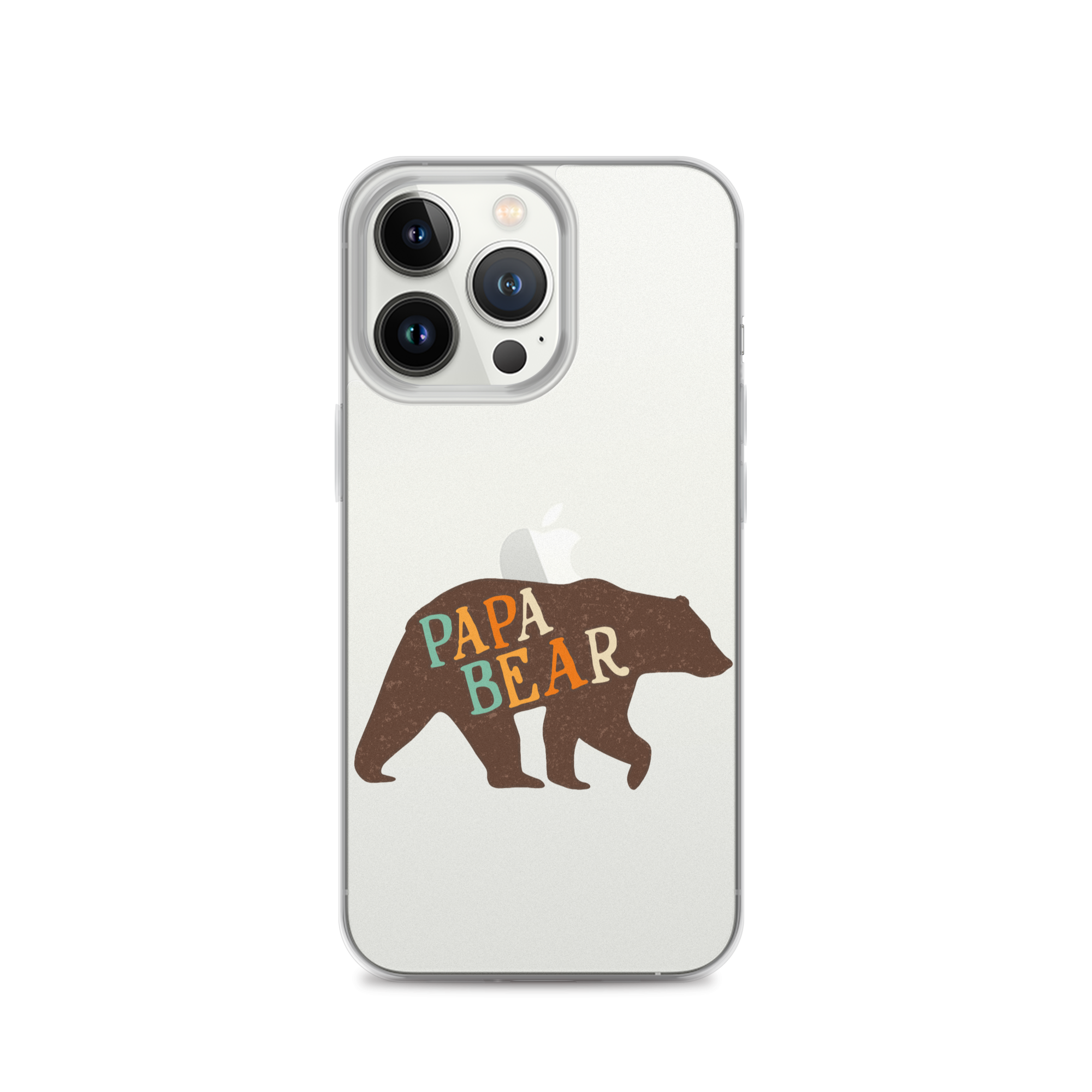 Papa Bear Clear Case for iPhone®