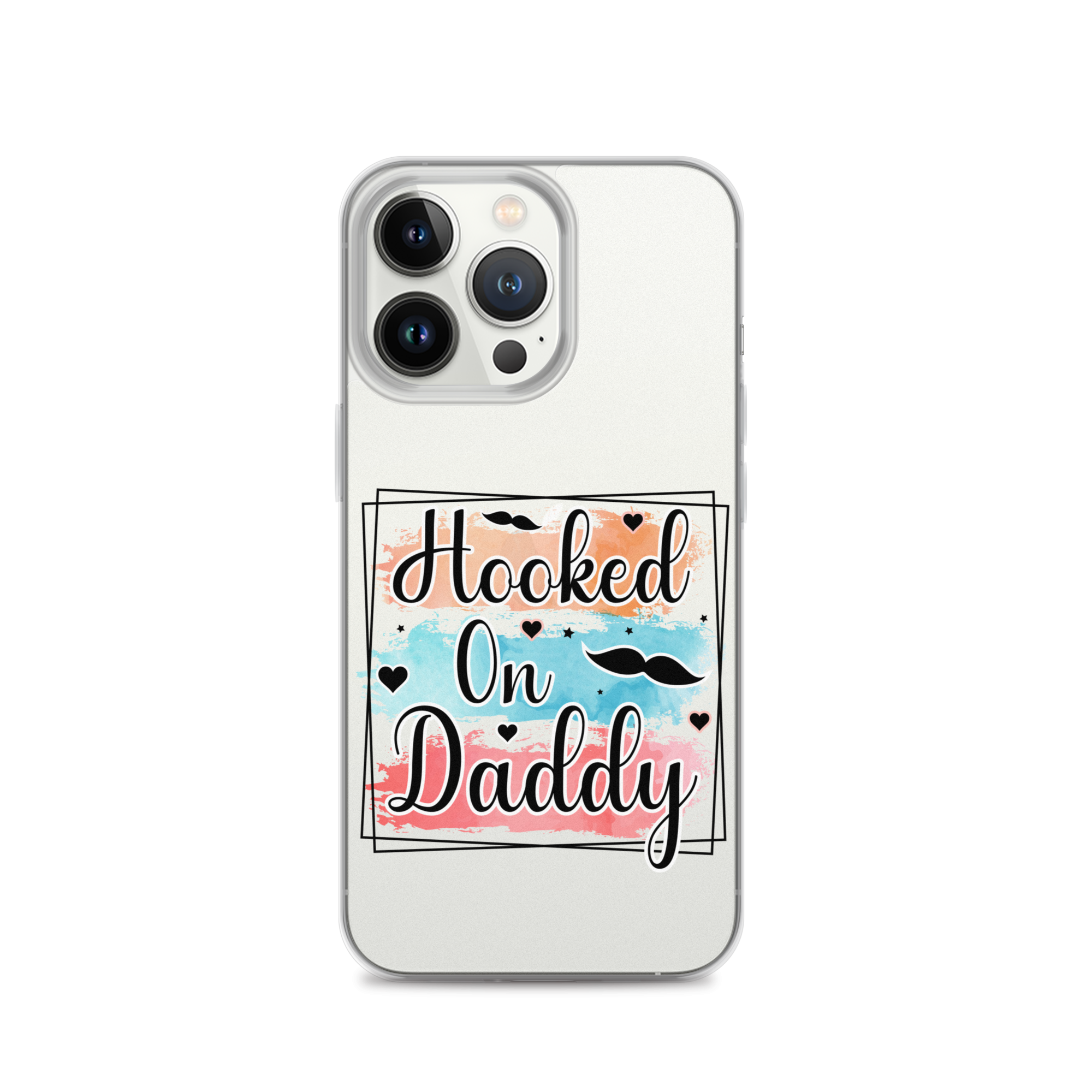 Hooked On Daddy Clear Case for iPhone®