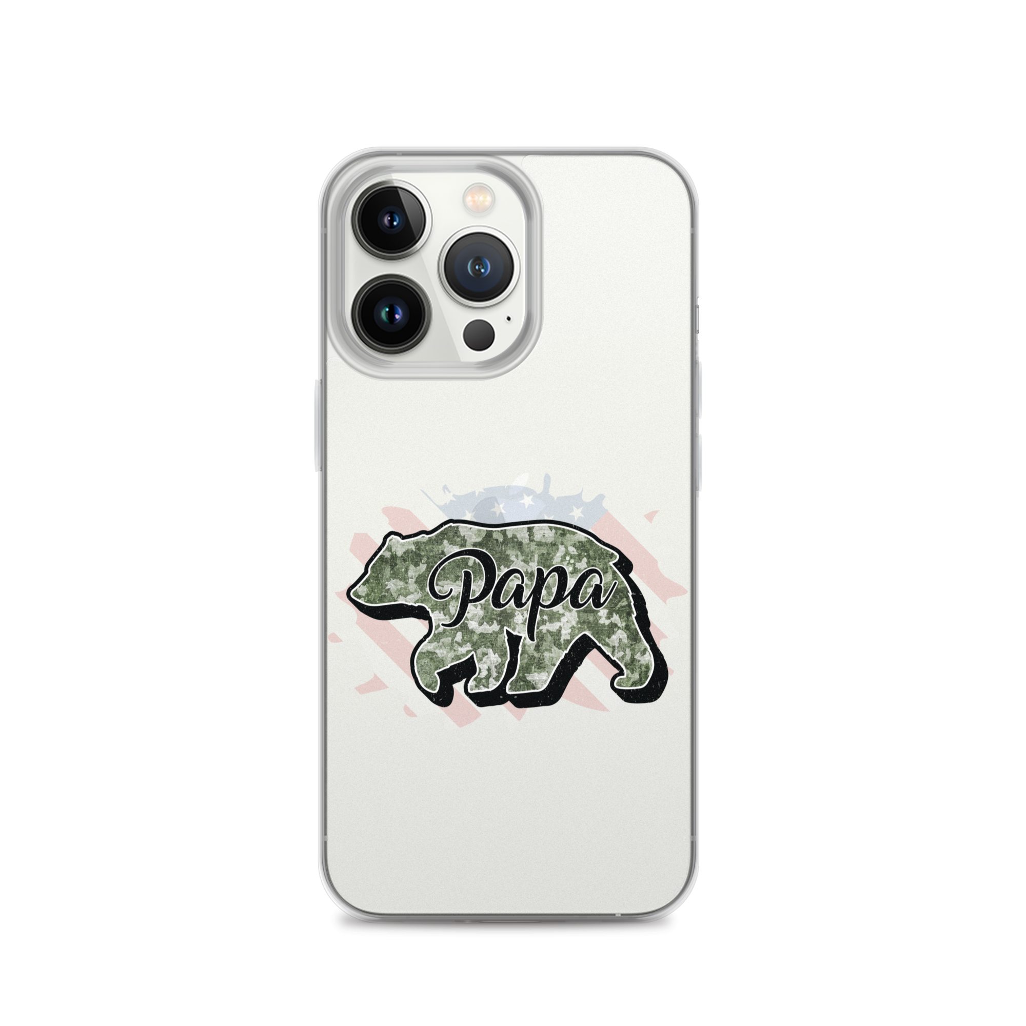 Bear Papa Clear Case for iPhone®