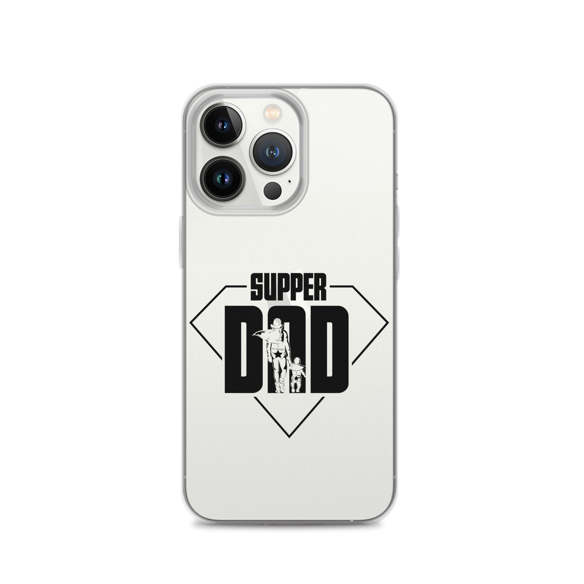 Super Dad Clear Case for iPhone®