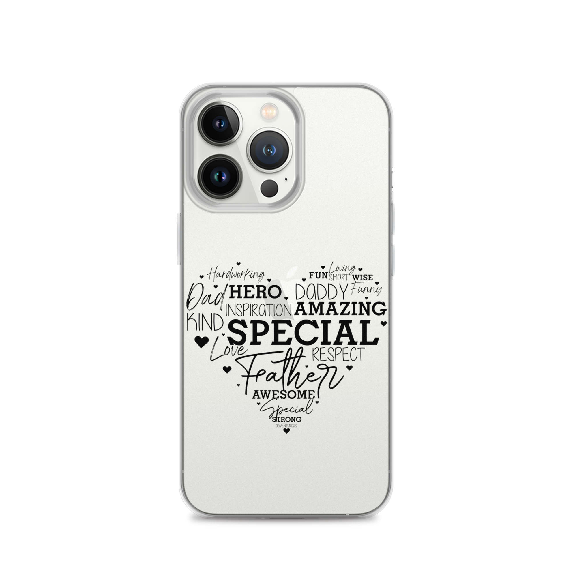 Father Special Hero Amazing Clear Case for iPhone®