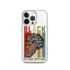 Black Father Matters Clear Case for iPhone®