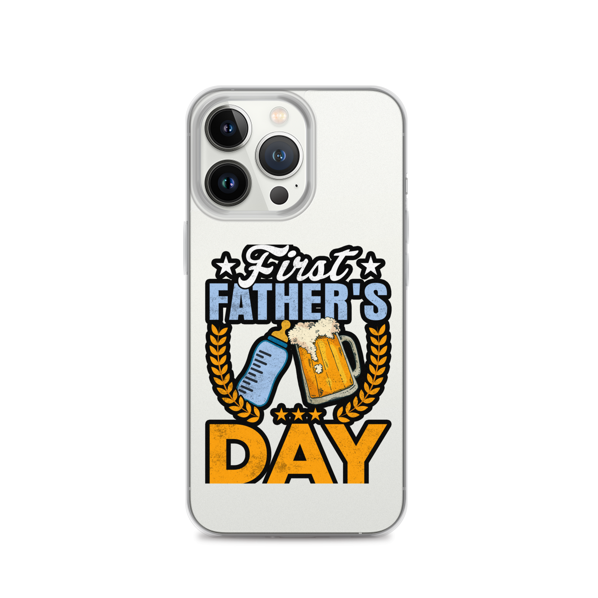 First Father's Day Clear Case for iPhone®