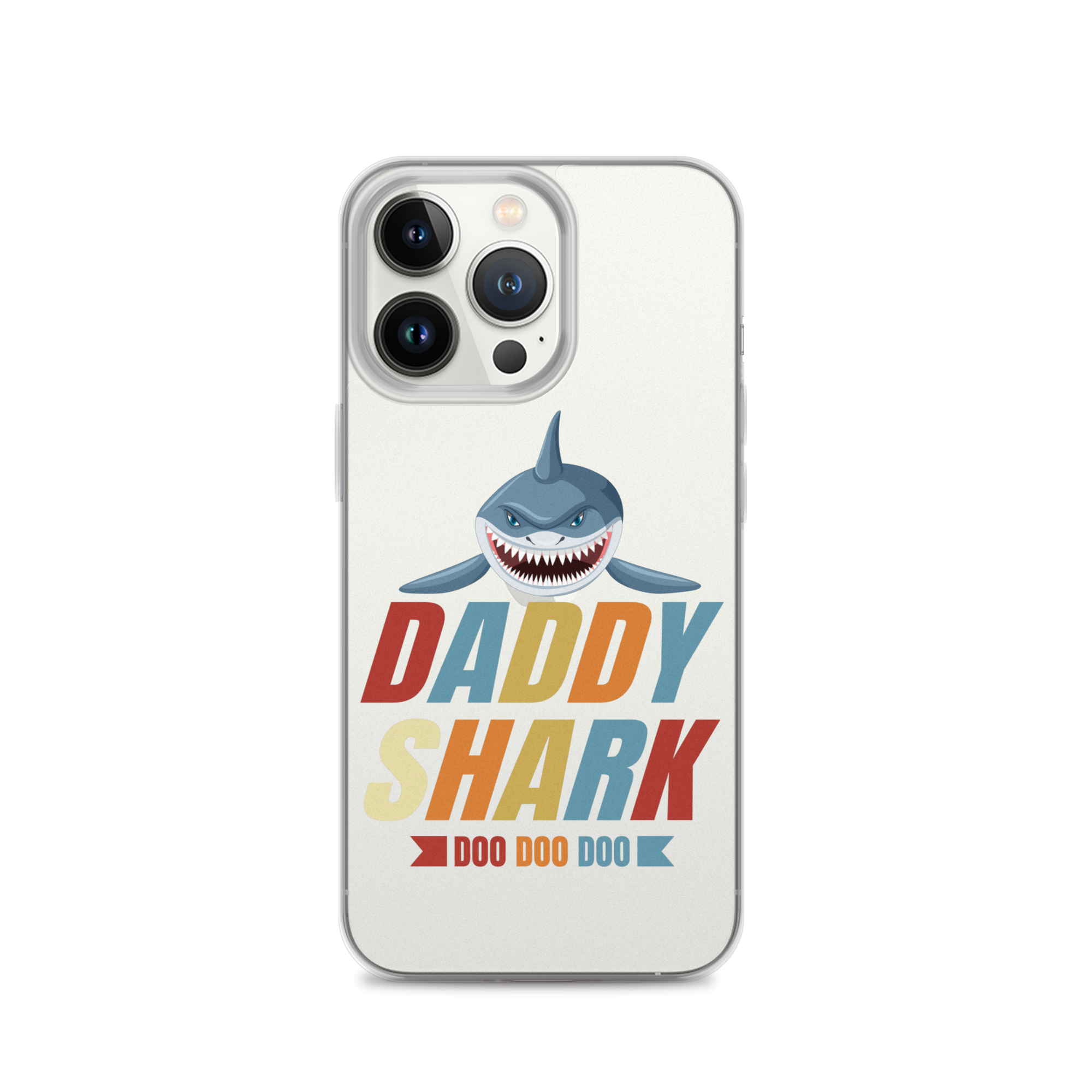 Daddy Shark Doo Doo Doo Clear Case for iPhone®