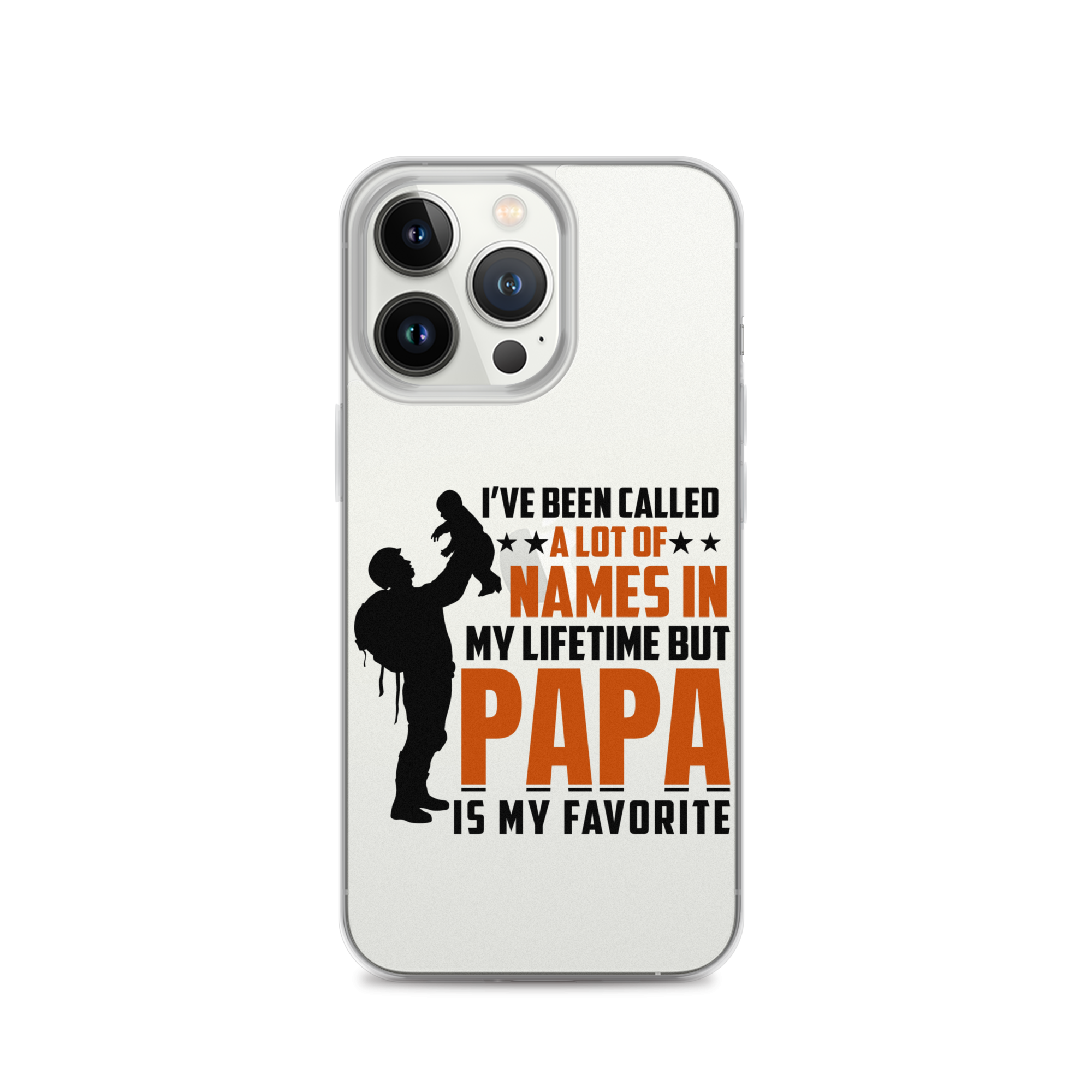 I've Been Called A Lot Of Names In My Lifetime But Papa Is My Favorite Clear Case for iPhone®