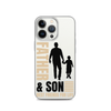 Father & Son Best Friends For Life Clear Case for iPhone®