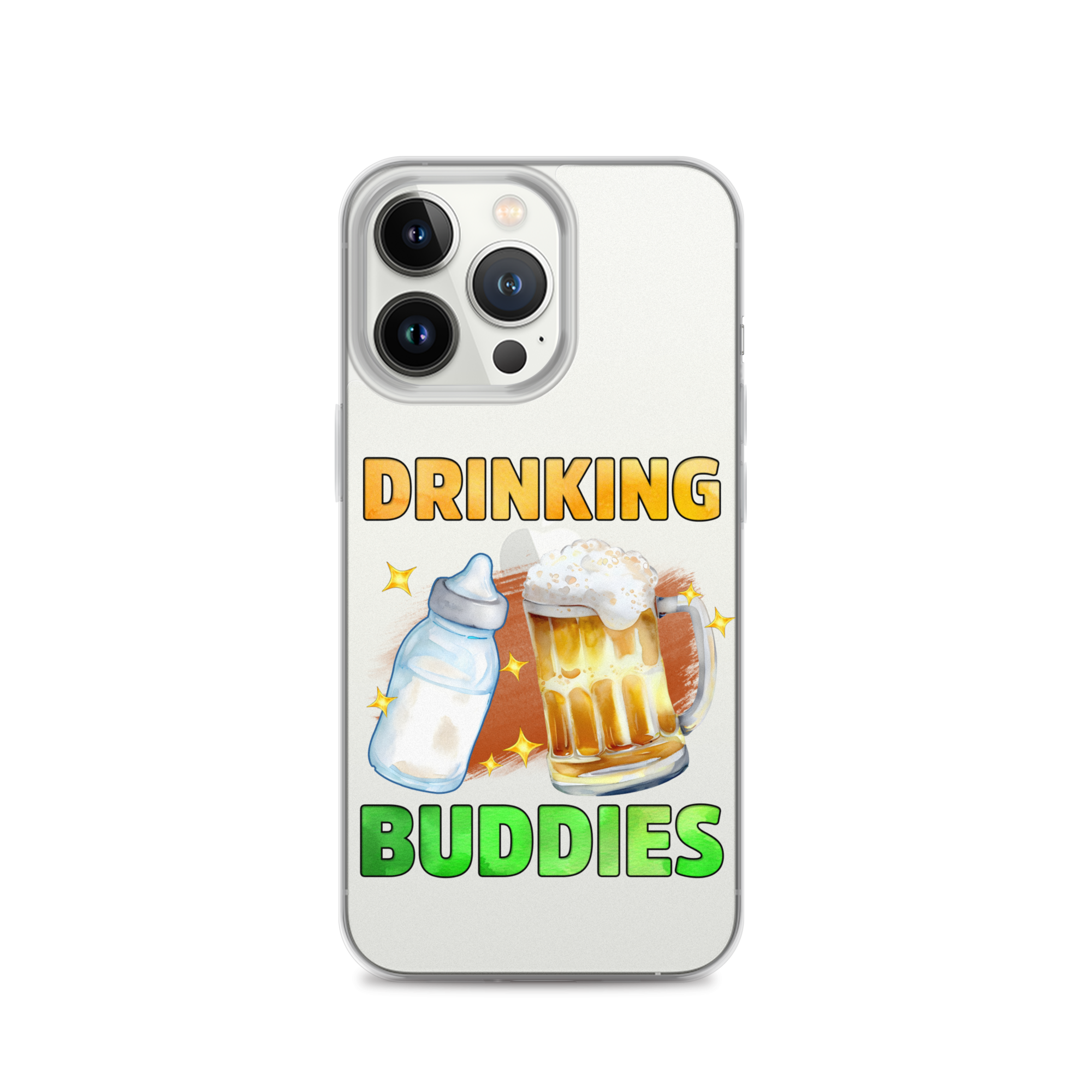 Drinking Buddies Clear Case for iPhone®