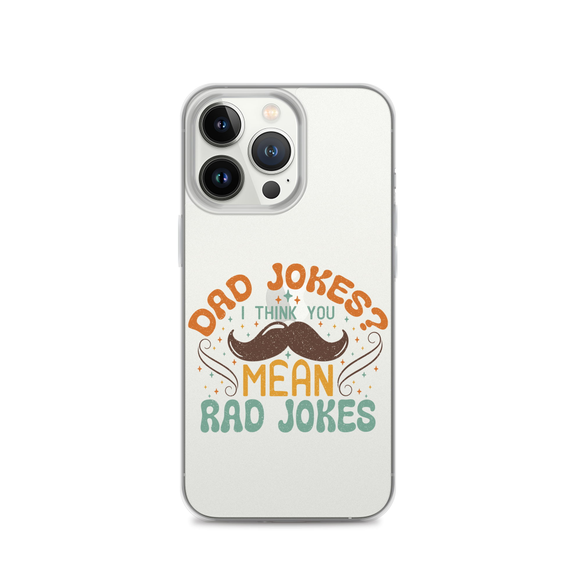 Dad Jokes I Think You Mean You Mean Rad Jokes Clear Case for iPhone®