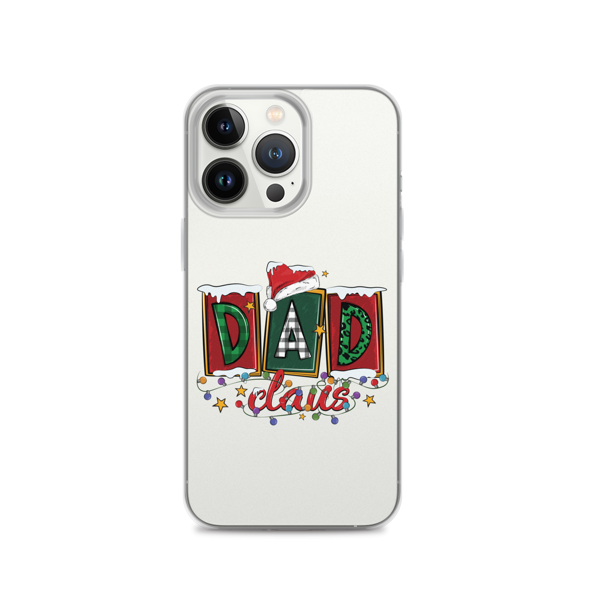 Dad Claus Clear Case for iPhone®