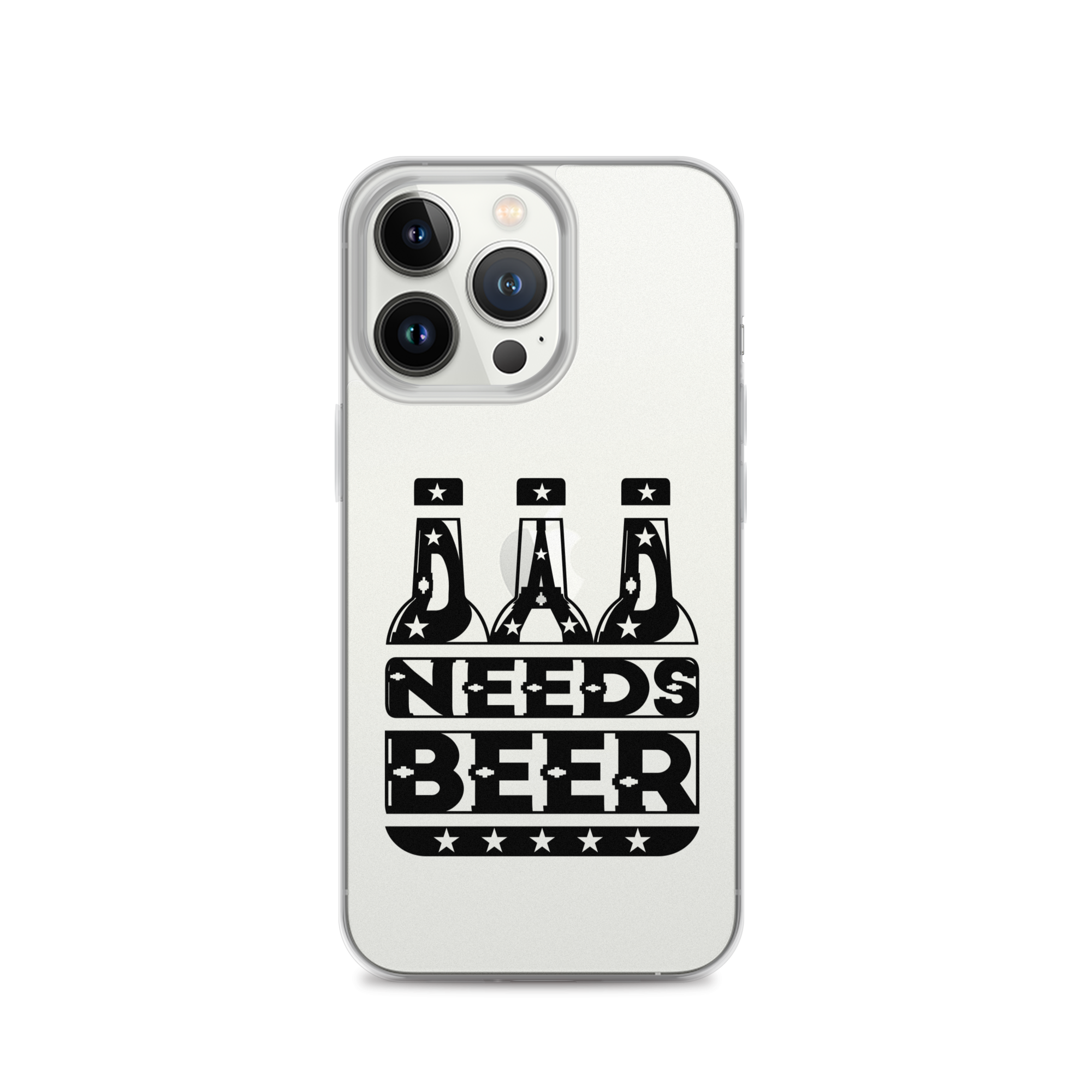 Dad Needs Beer Clear Case for iPhone®