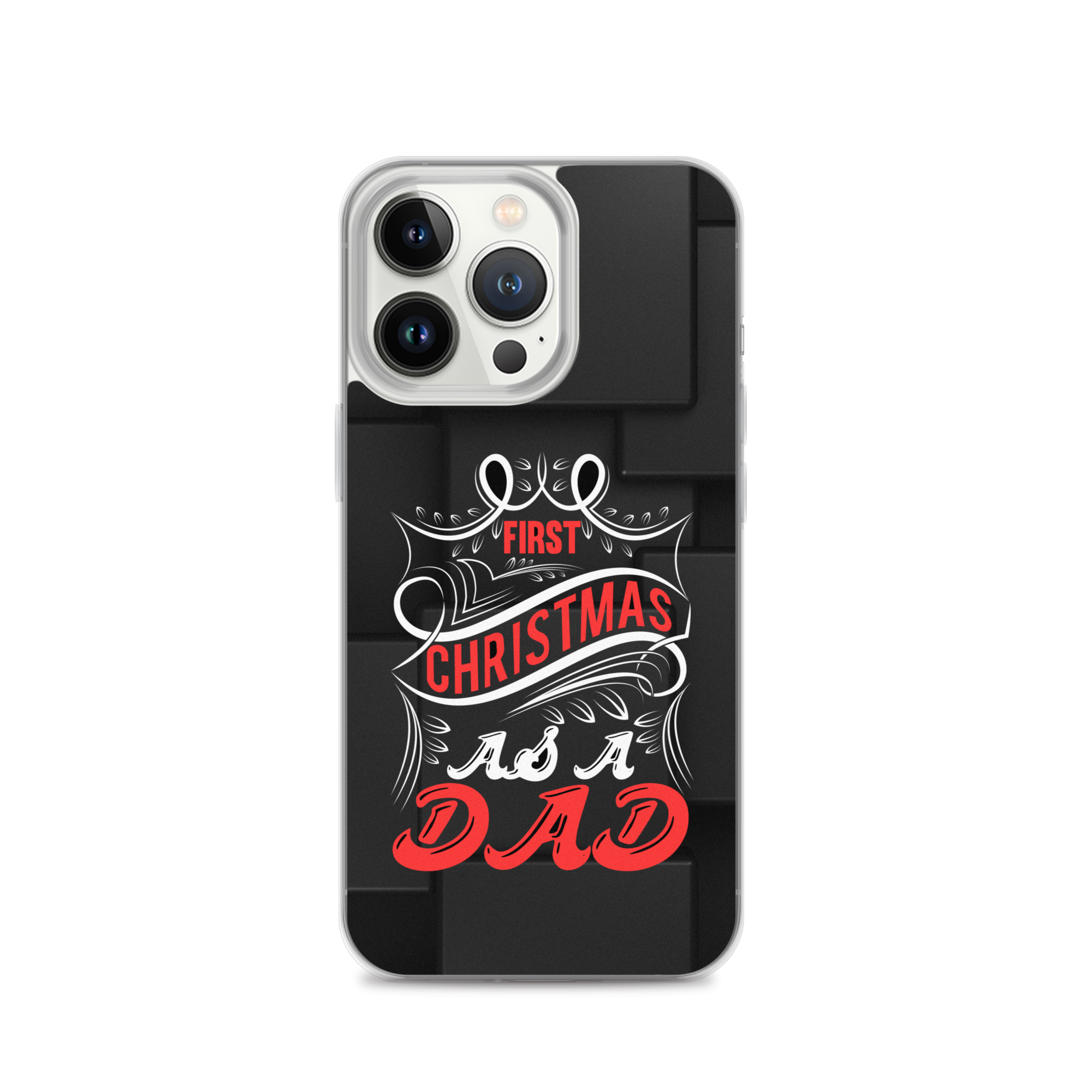 First Christmas As a Dad Clear Case for iPhone®