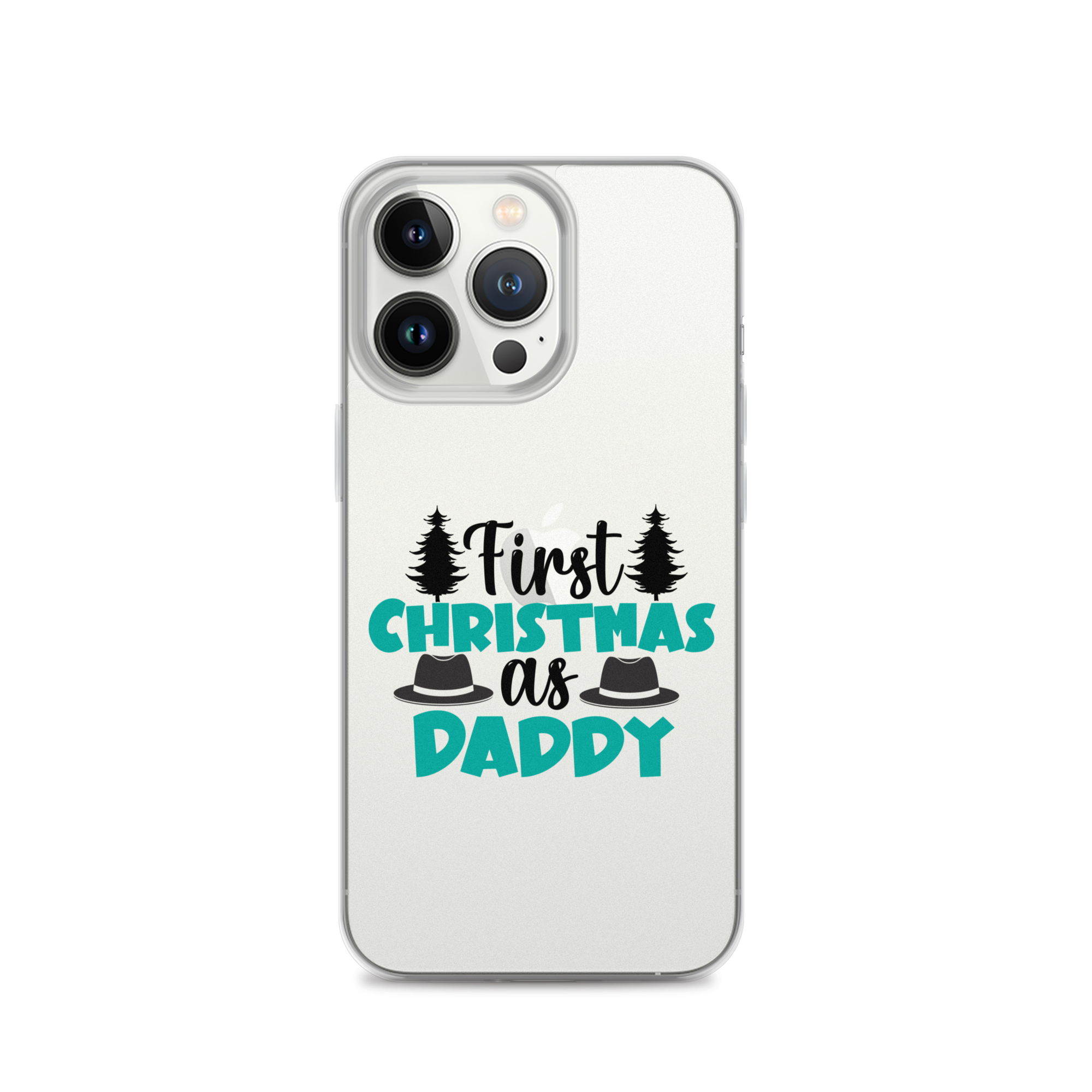 First Christmas As Daddy Clear Case for iPhone®