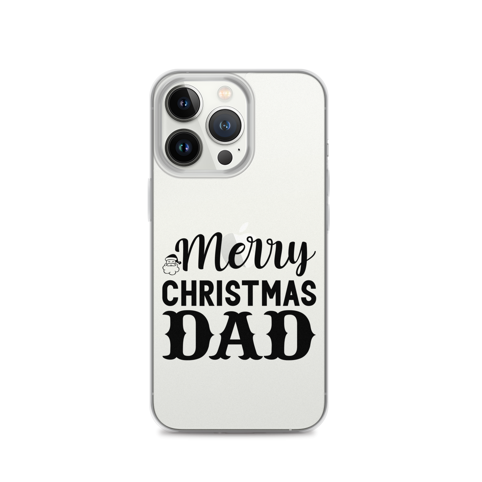 Merry Christmas Dad Clear Case for iPhone®