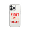 First Christmas As Dad Clear Case for iPhone®