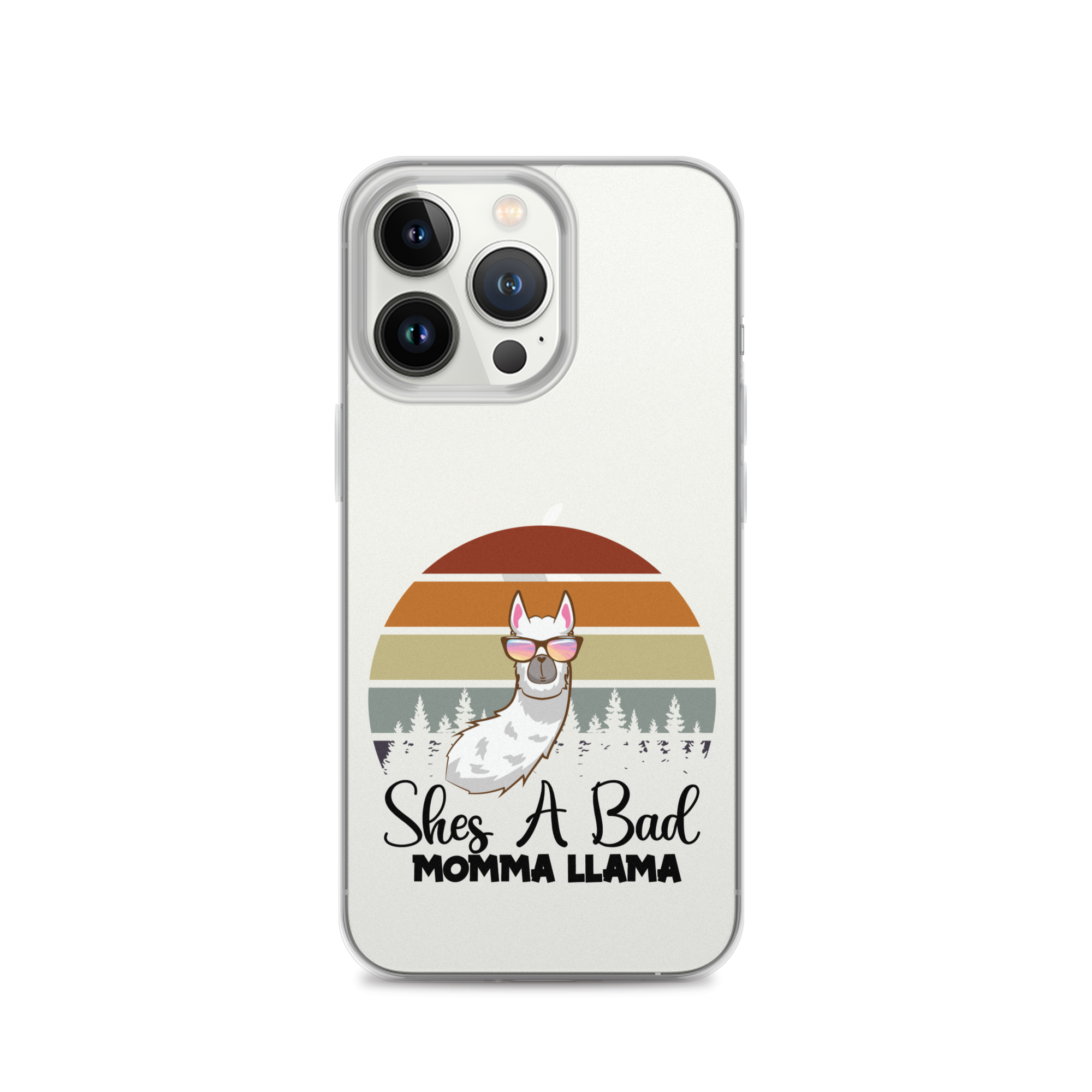 She's A Bad Momma Llama Clear Case for iPhone®